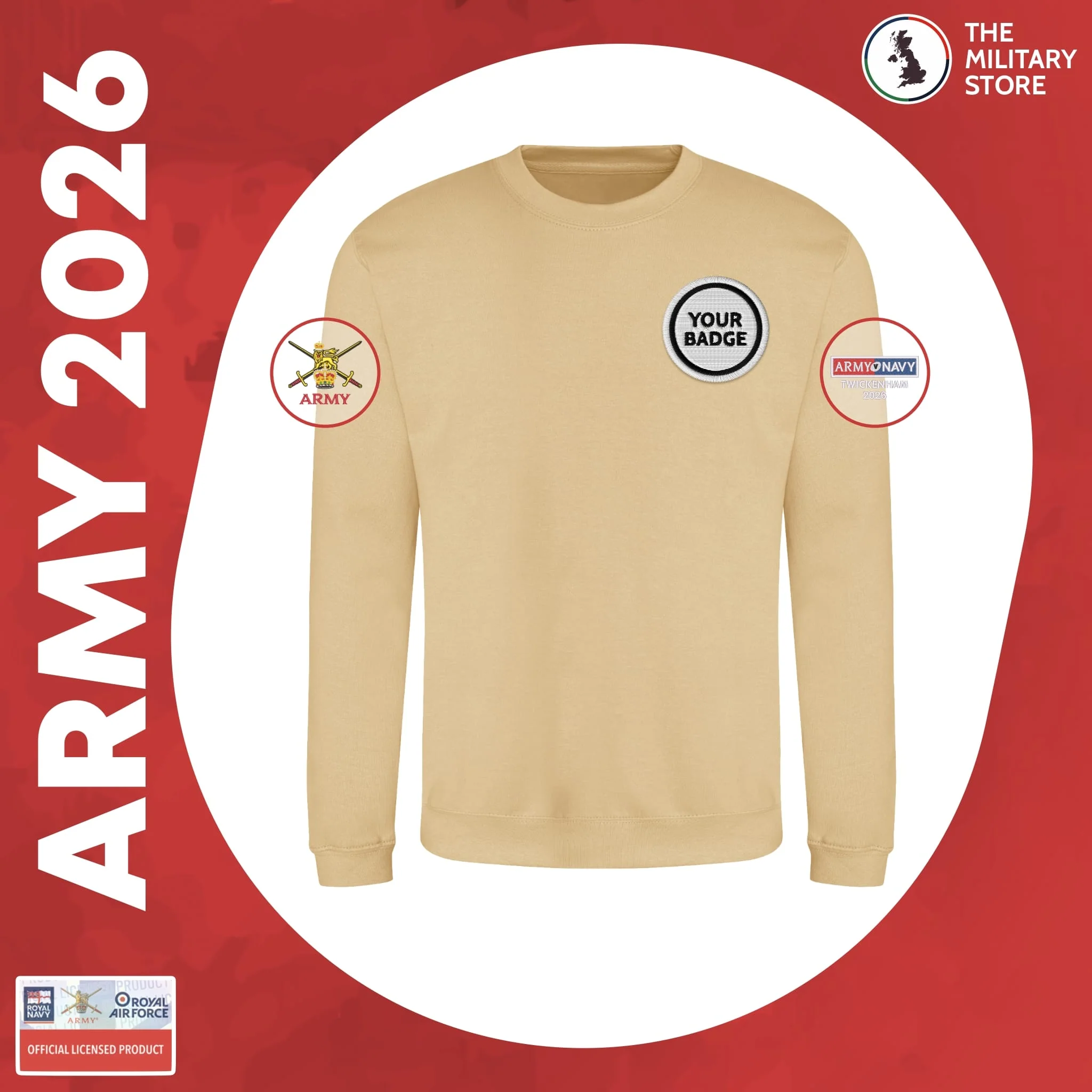 British Army - Sweatshirt - Army v Navy 2026 - Image 8