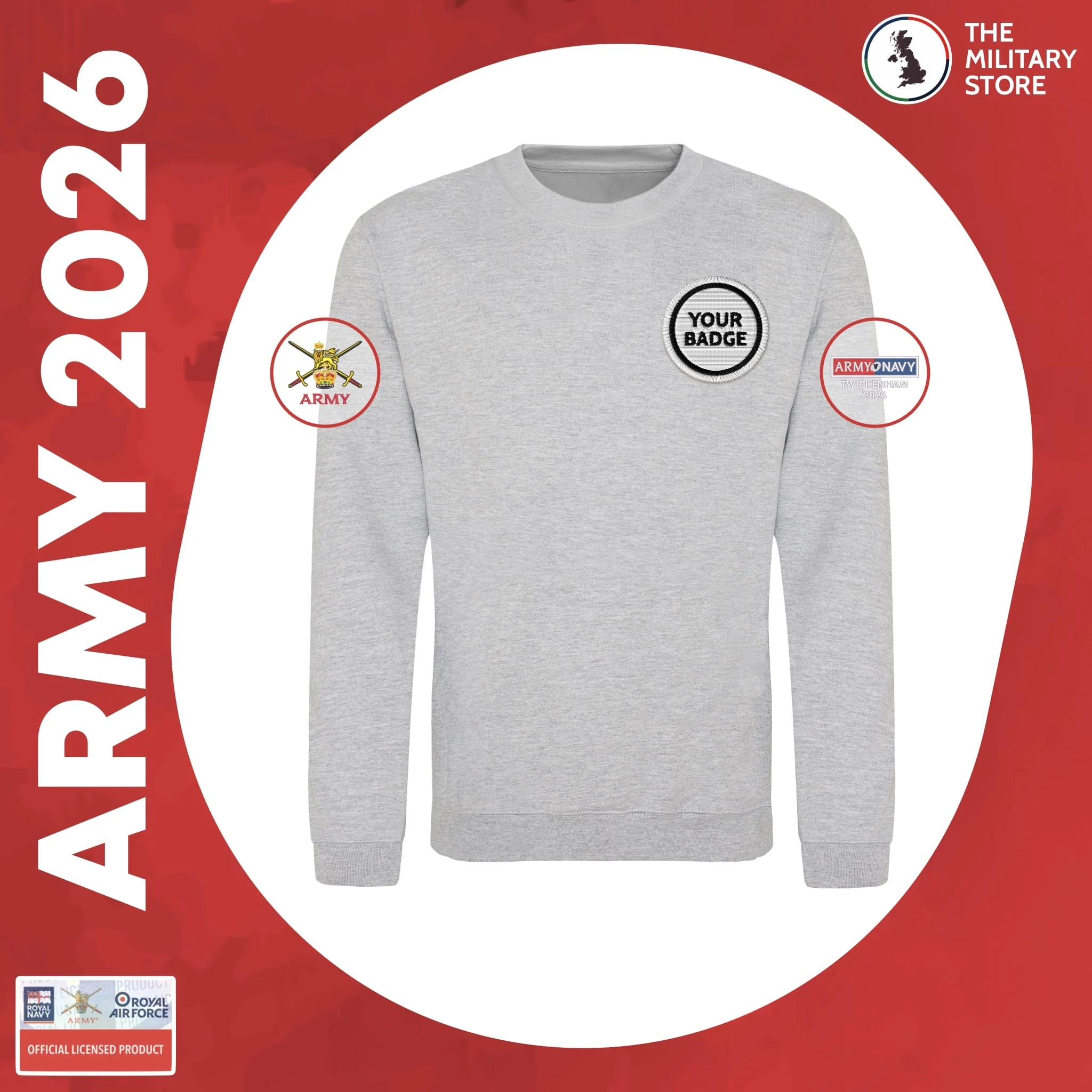British Army - Sweatshirt - Army v Navy 2026 - Image 9