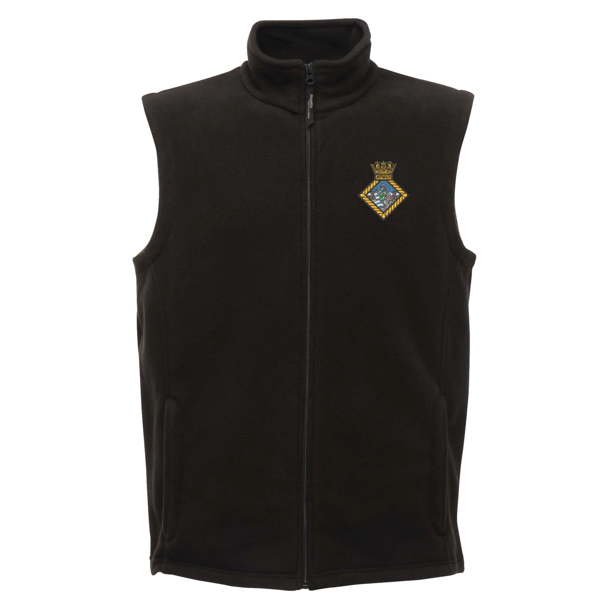 BRNC Dartmouth Regatta Fleece Bodywarmer - Image 3