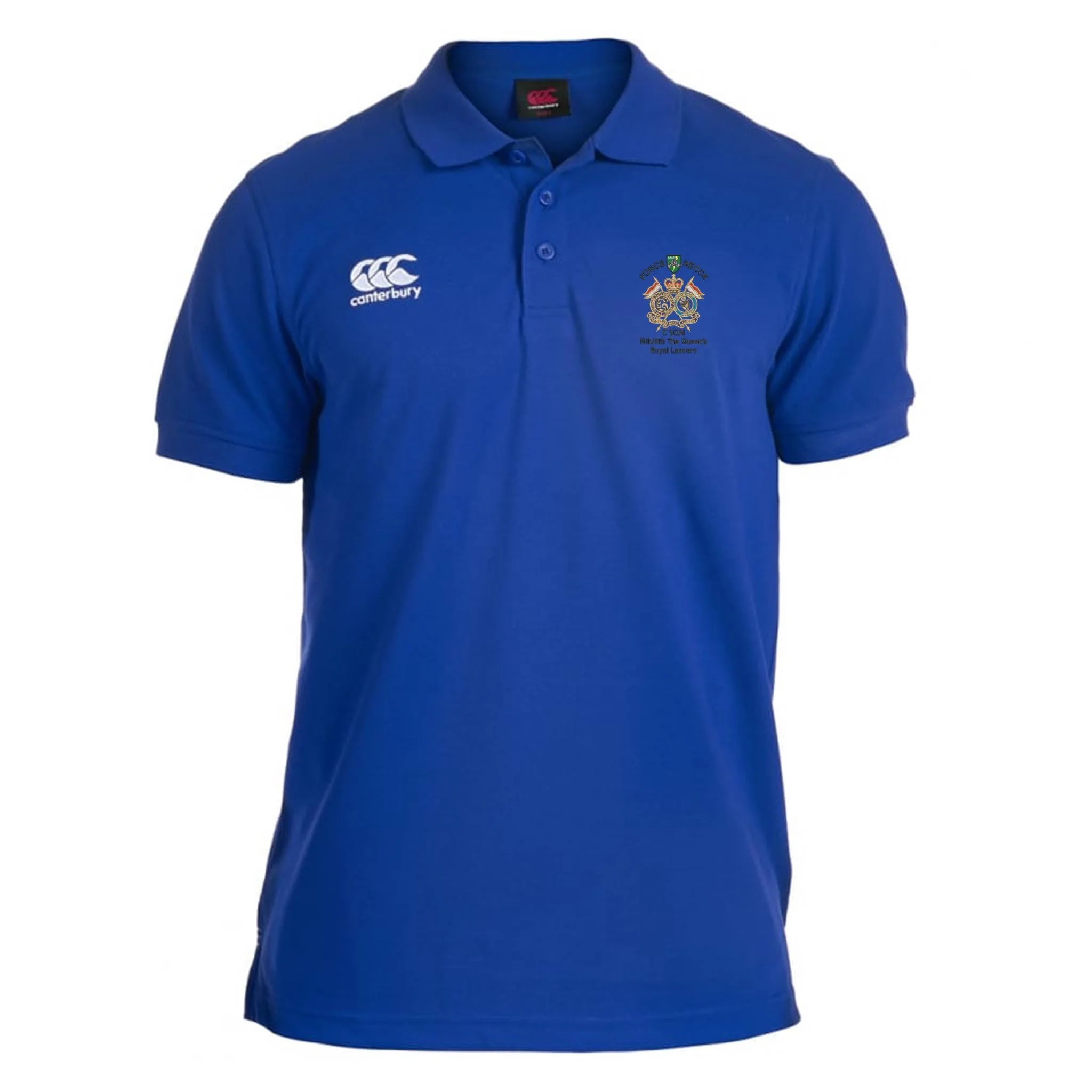 C Sqn 16th/5th The Queens Royal Lancers Canterbury Rugby Polo - Image 4