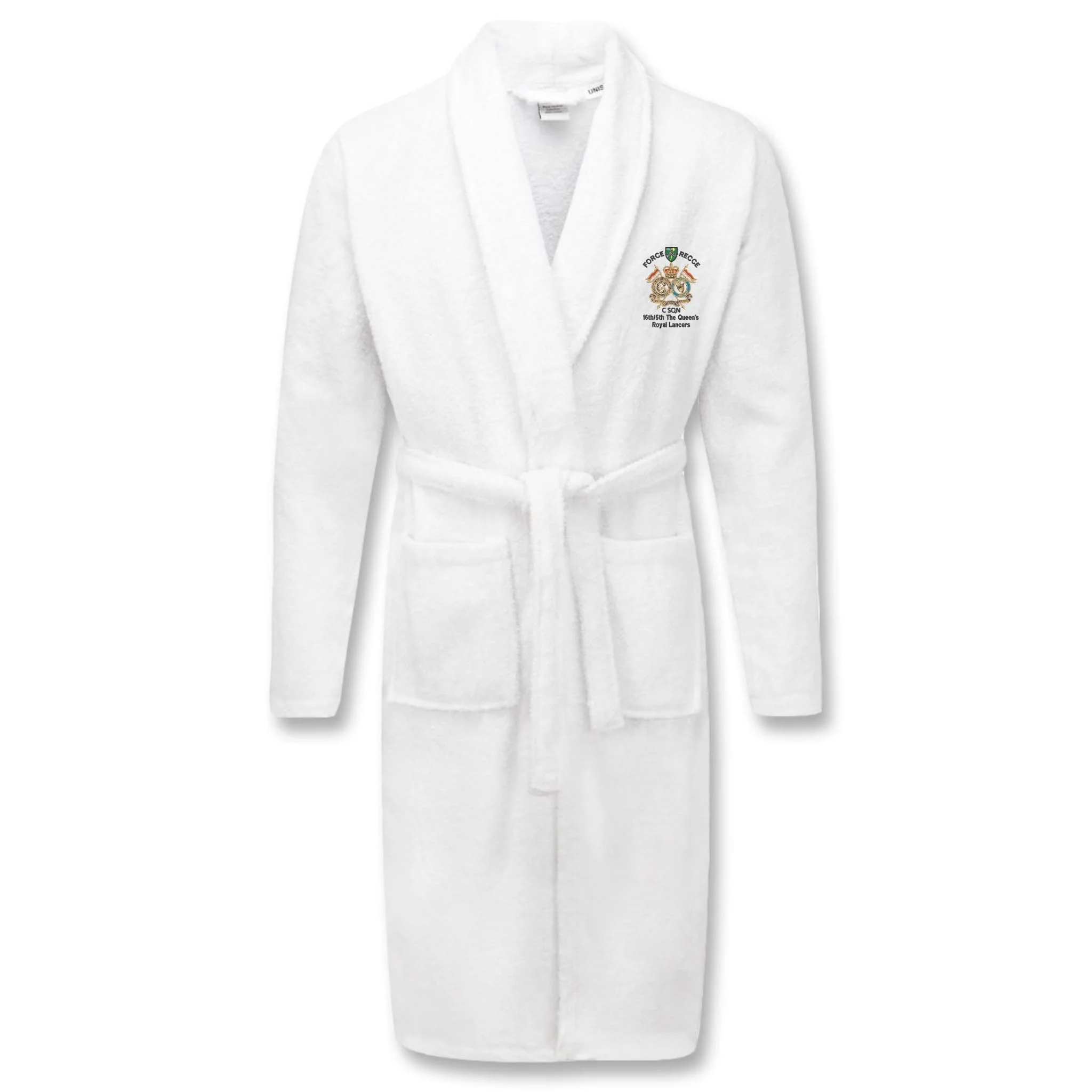 C Sqn 16th/5th The Queens Royal Lancers Dressing Gown - Image 4