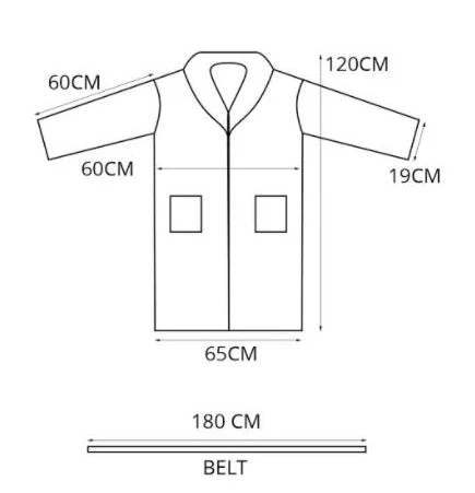 C Sqn 16th/5th The Queens Royal Lancers Dressing Gown - Image 5