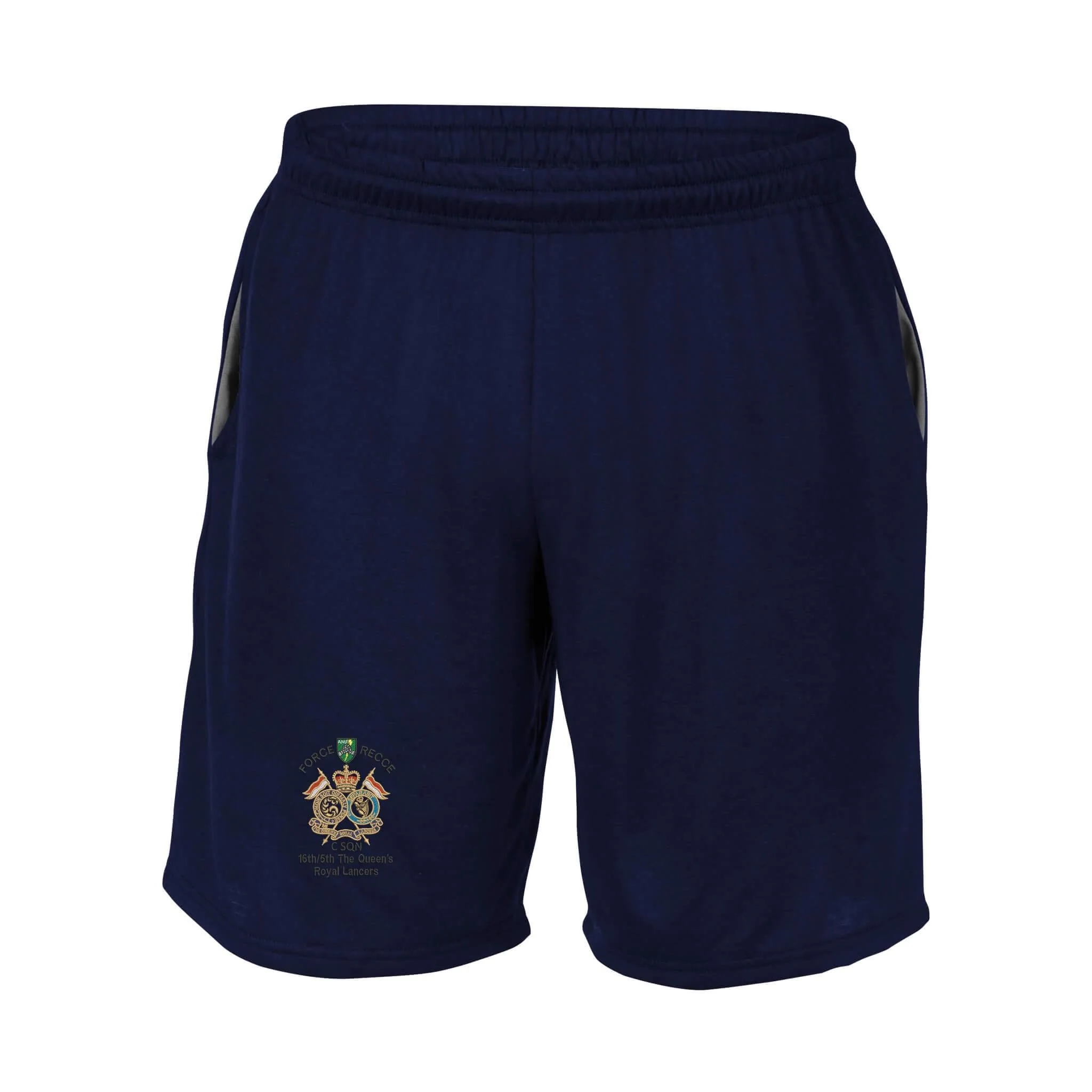 C Sqn 16th/5th The Queens Royal Lancers Performance Shorts - Image 3