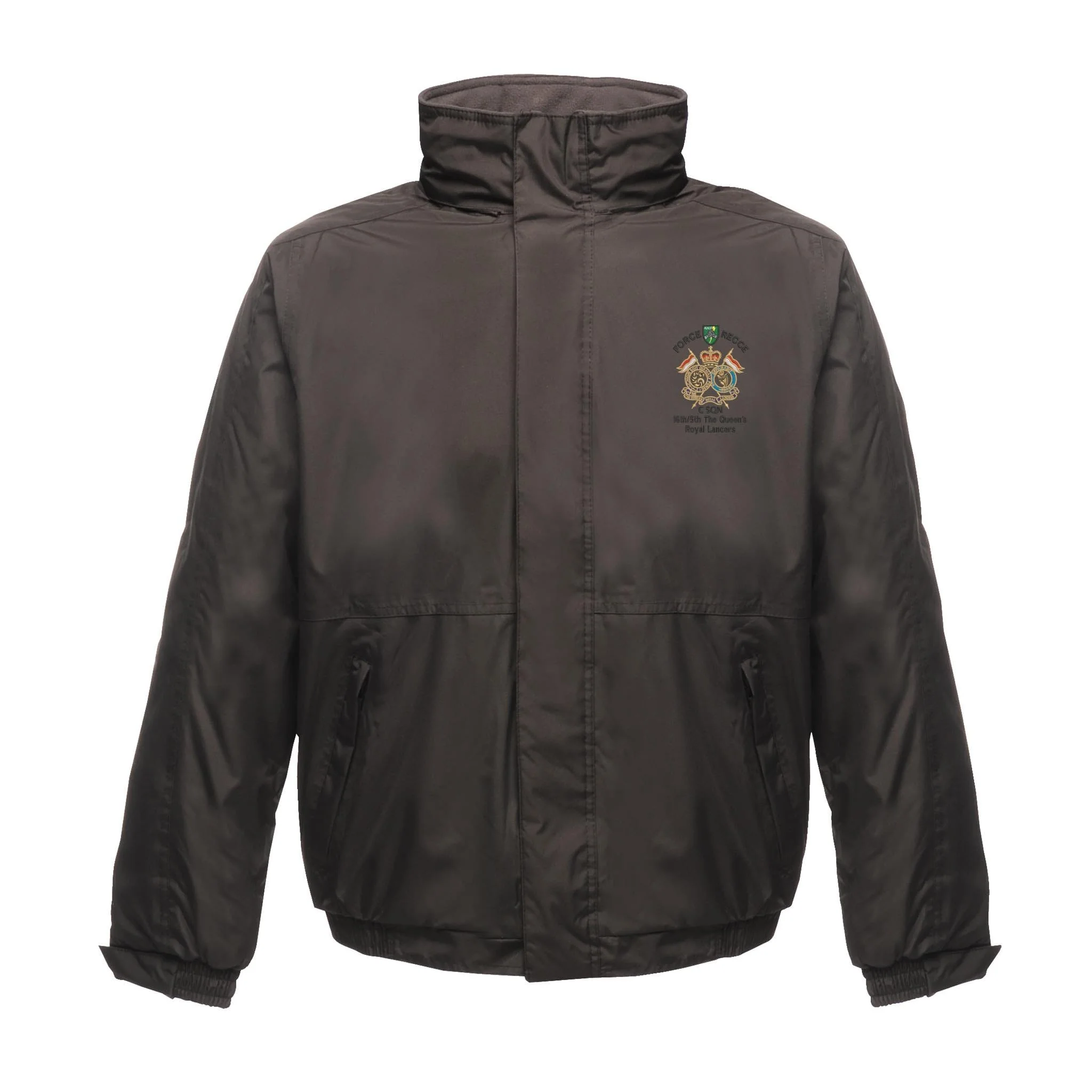 C Sqn 16th/5th The Queens Royal Lancers Regatta Waterproof Jacket With Hood - Image 2