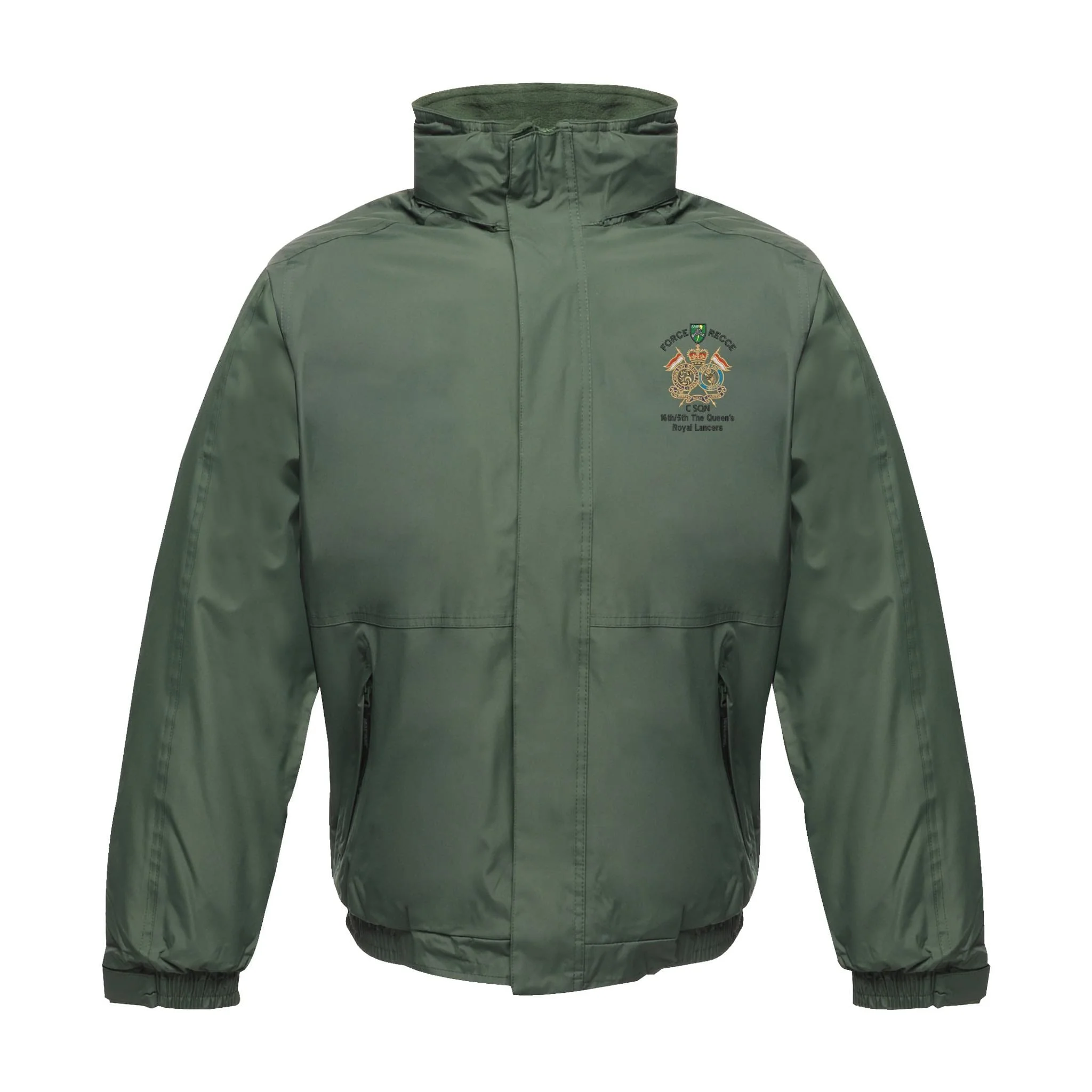 C Sqn 16th/5th The Queens Royal Lancers Regatta Waterproof Jacket With Hood - Image 3