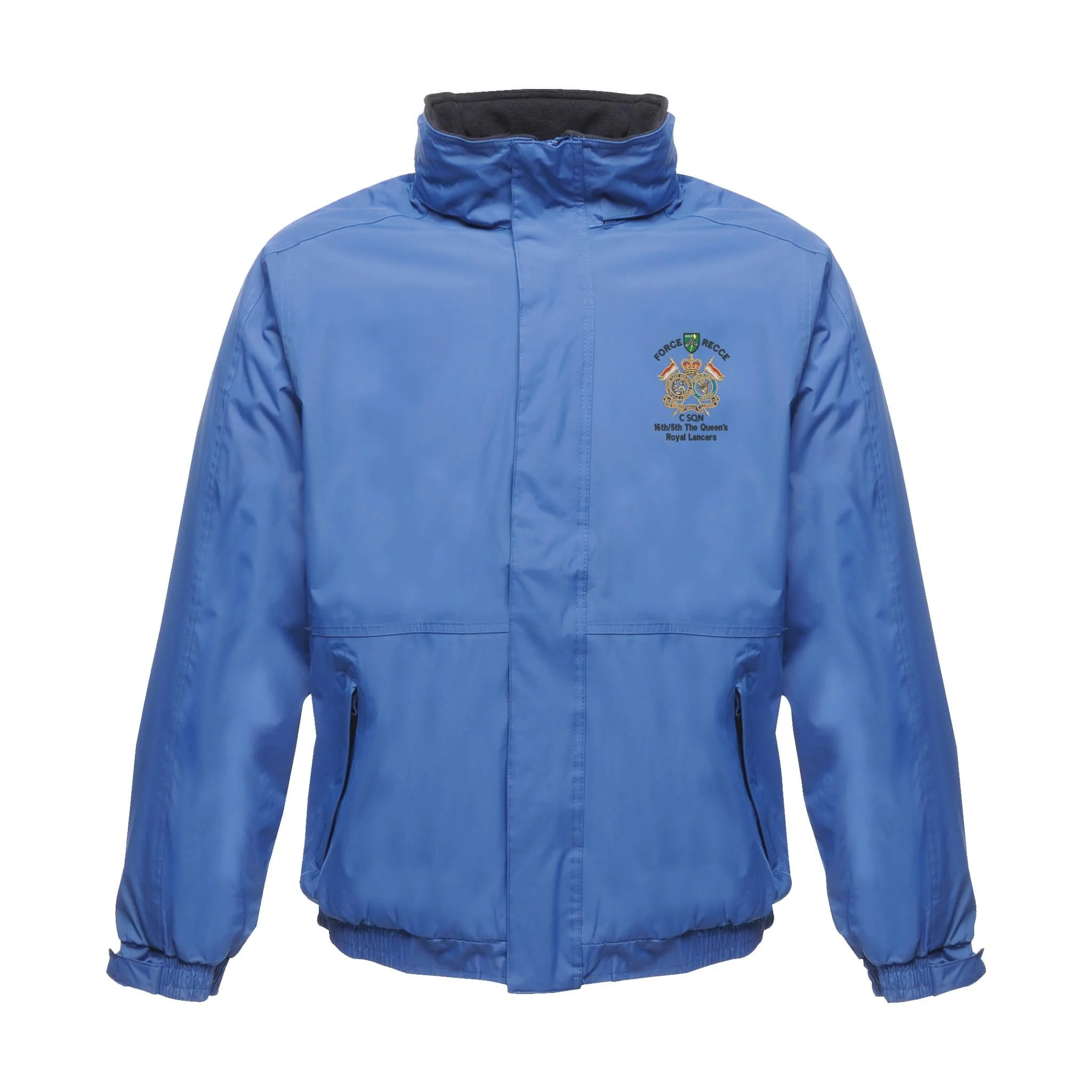 C Sqn 16th/5th The Queens Royal Lancers Regatta Waterproof Jacket With Hood - Image 6