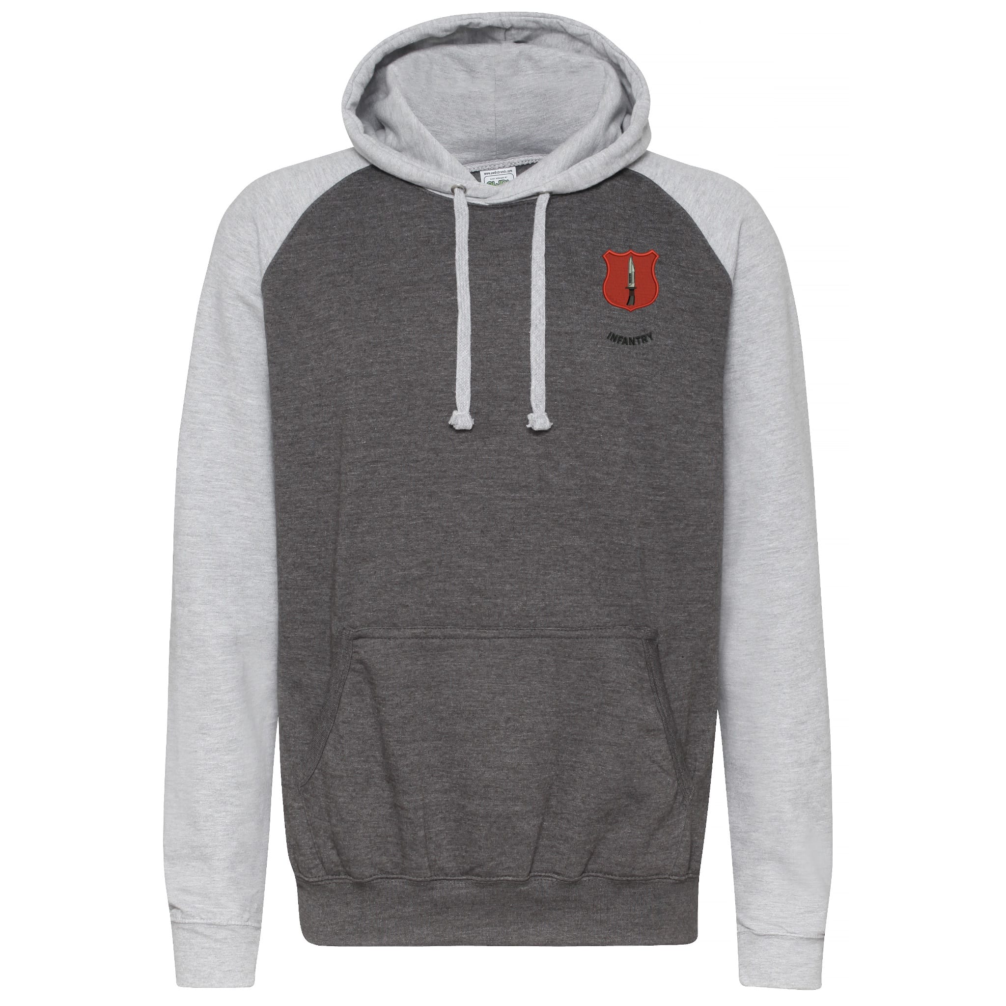 Catterick Infantry Contrast Hoodie - Image 3
