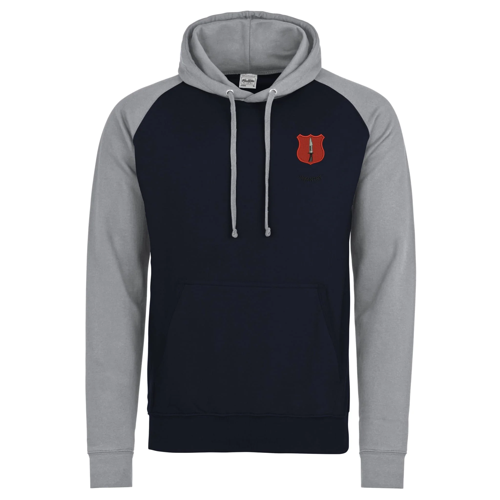 Catterick Infantry Contrast Hoodie - Image 4