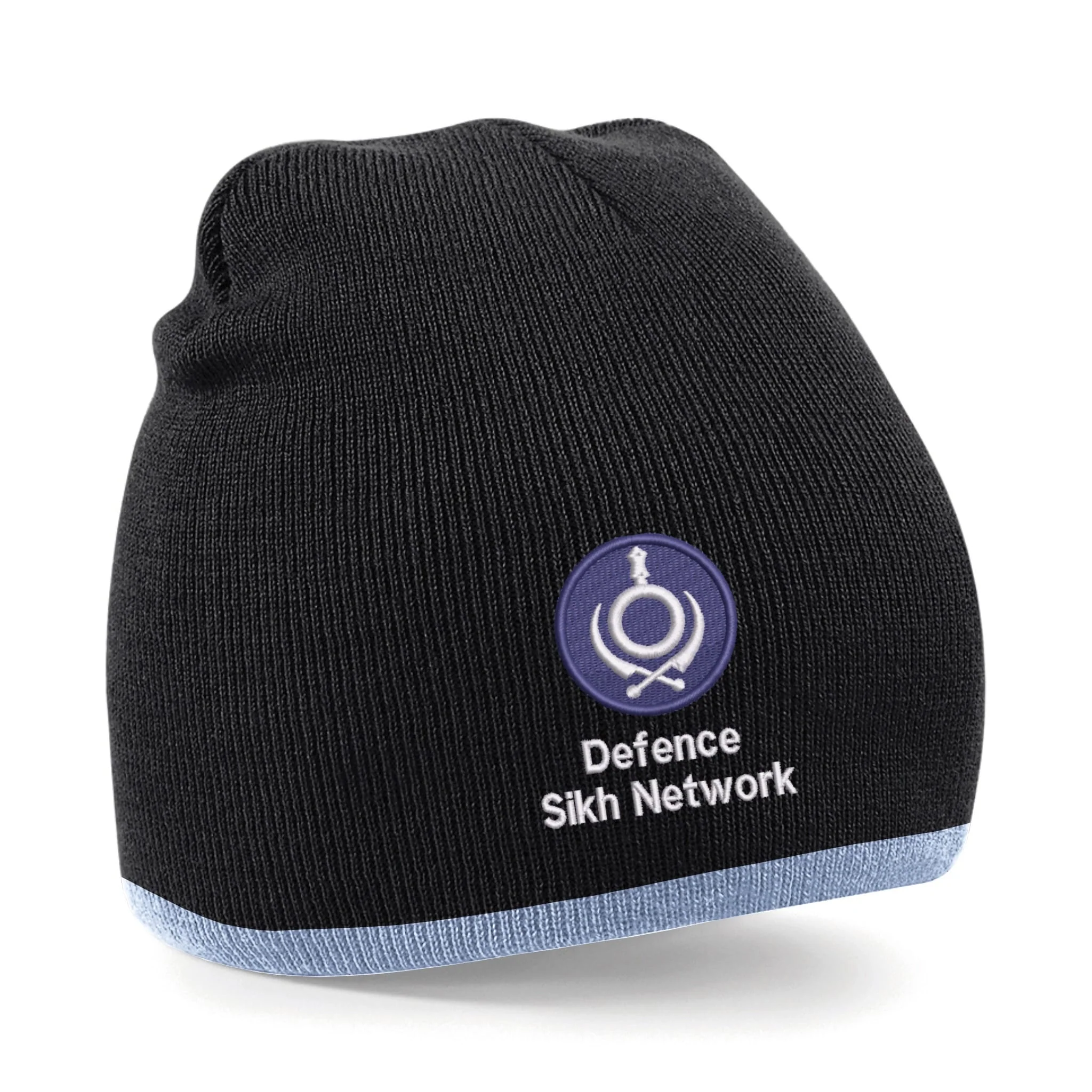 Defence Sikh Network Beanie Hat - Image 4