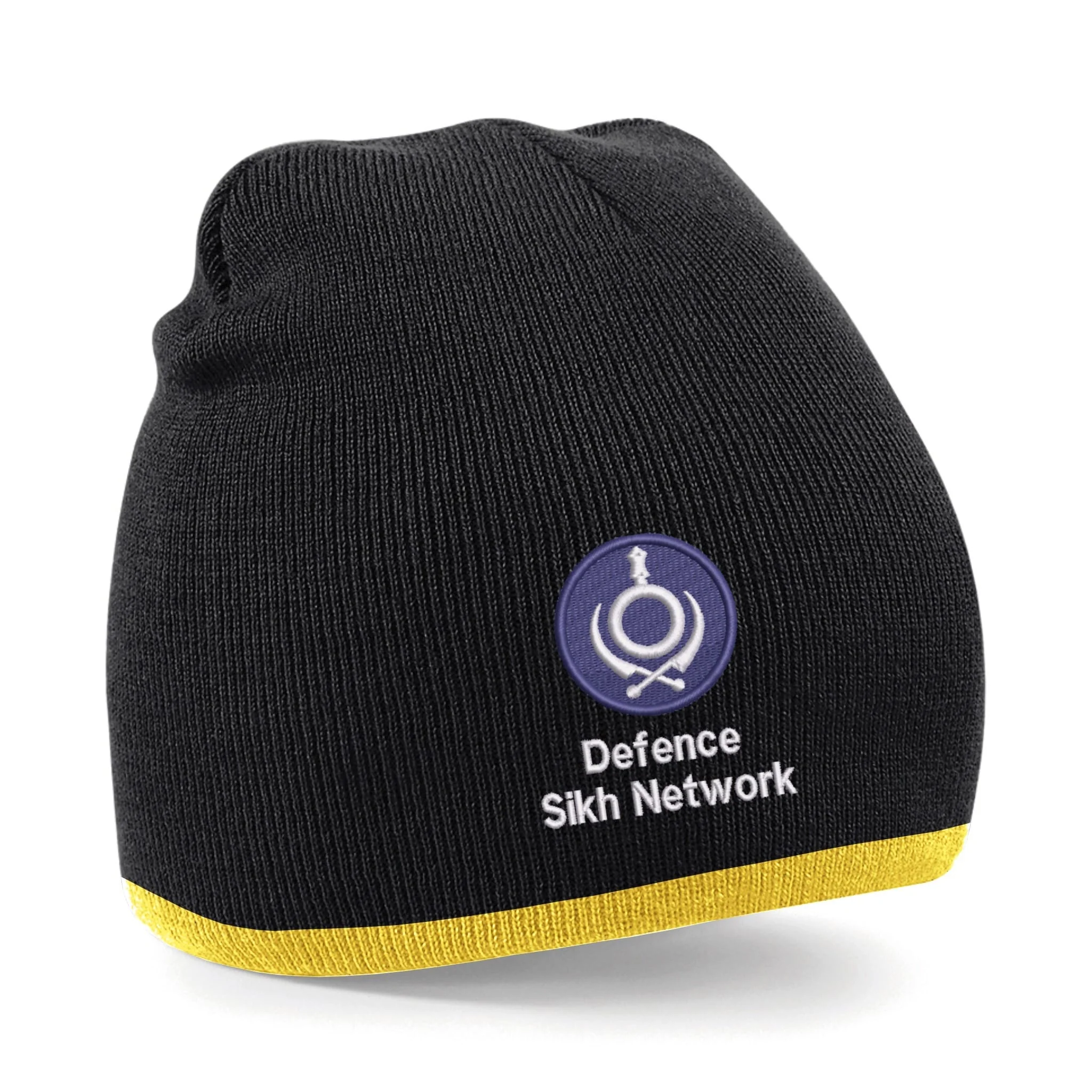 Defence Sikh Network Beanie Hat - Image 5