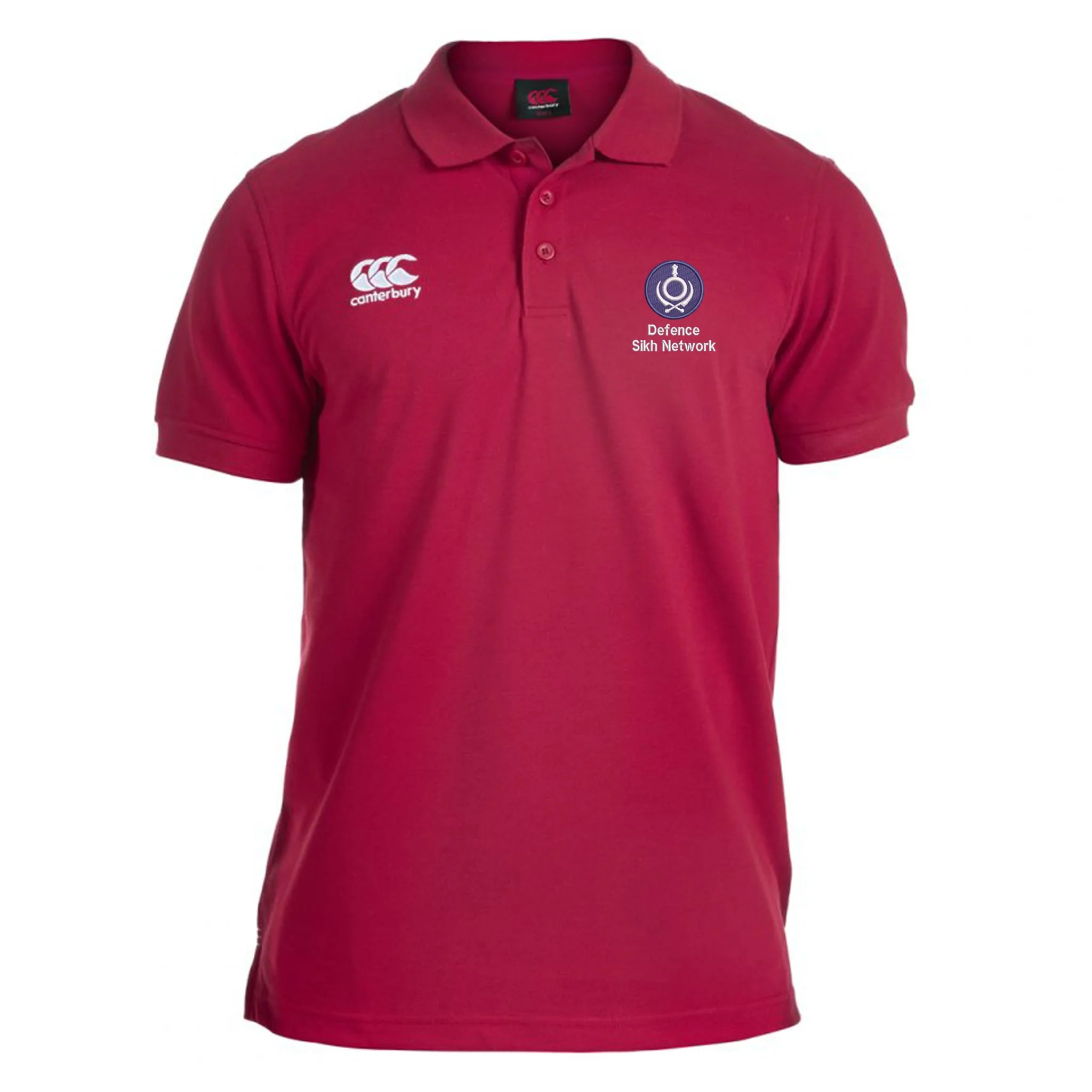 Defence Sikh Network Canterbury Rugby Polo - Image 3