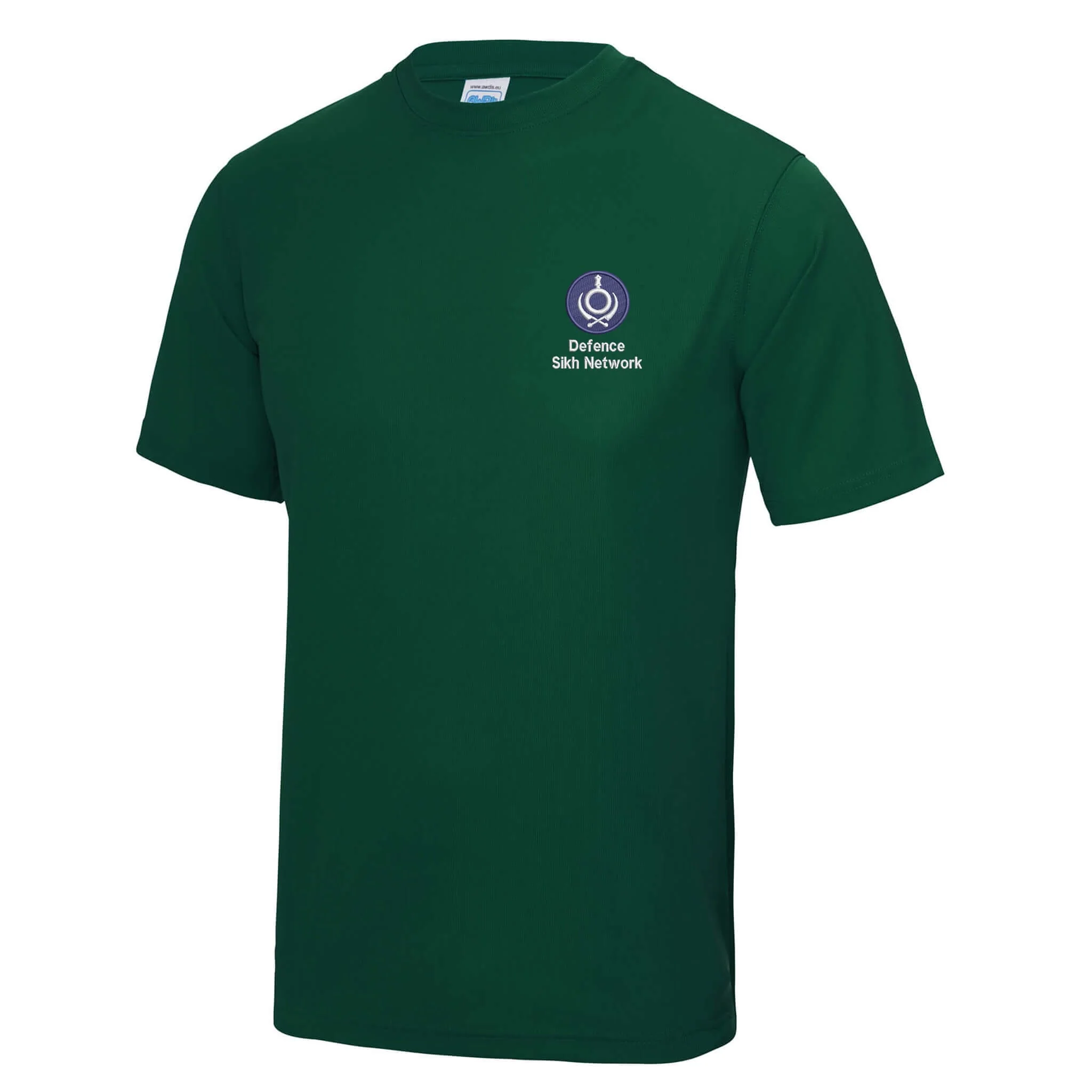 Defence Sikh Network Polyester T-Shirt - Image 3