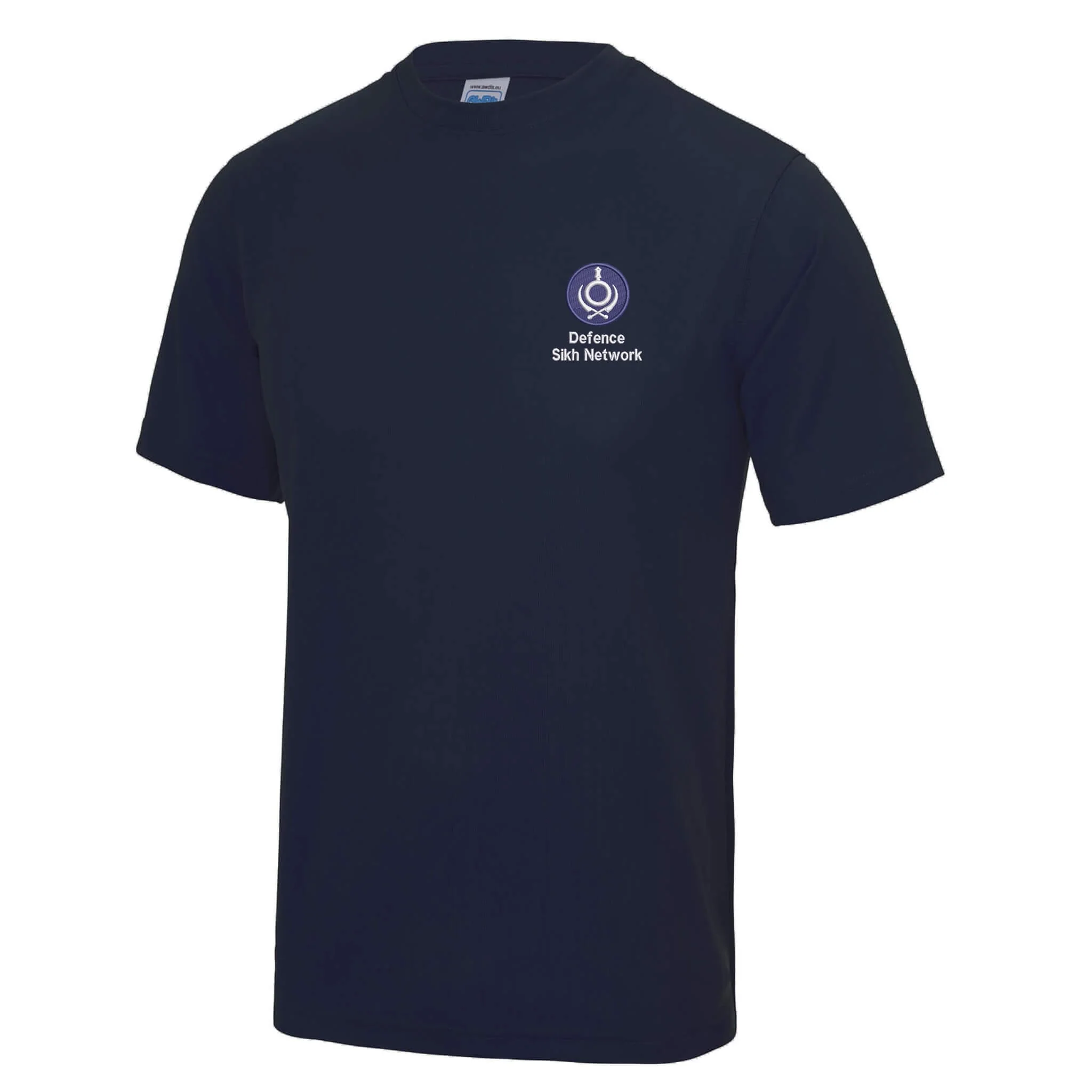 Defence Sikh Network Polyester T-Shirt - Image 4
