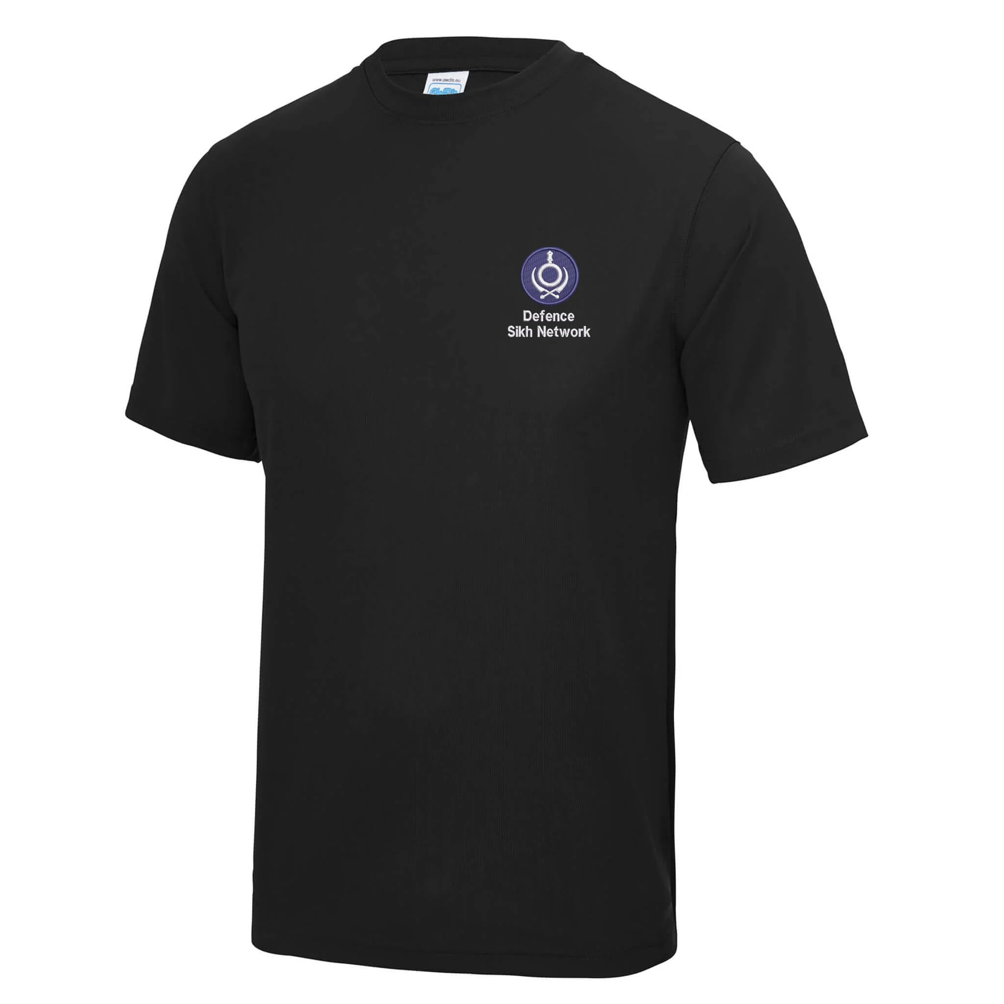 Defence Sikh Network Polyester T-Shirt - Image 6
