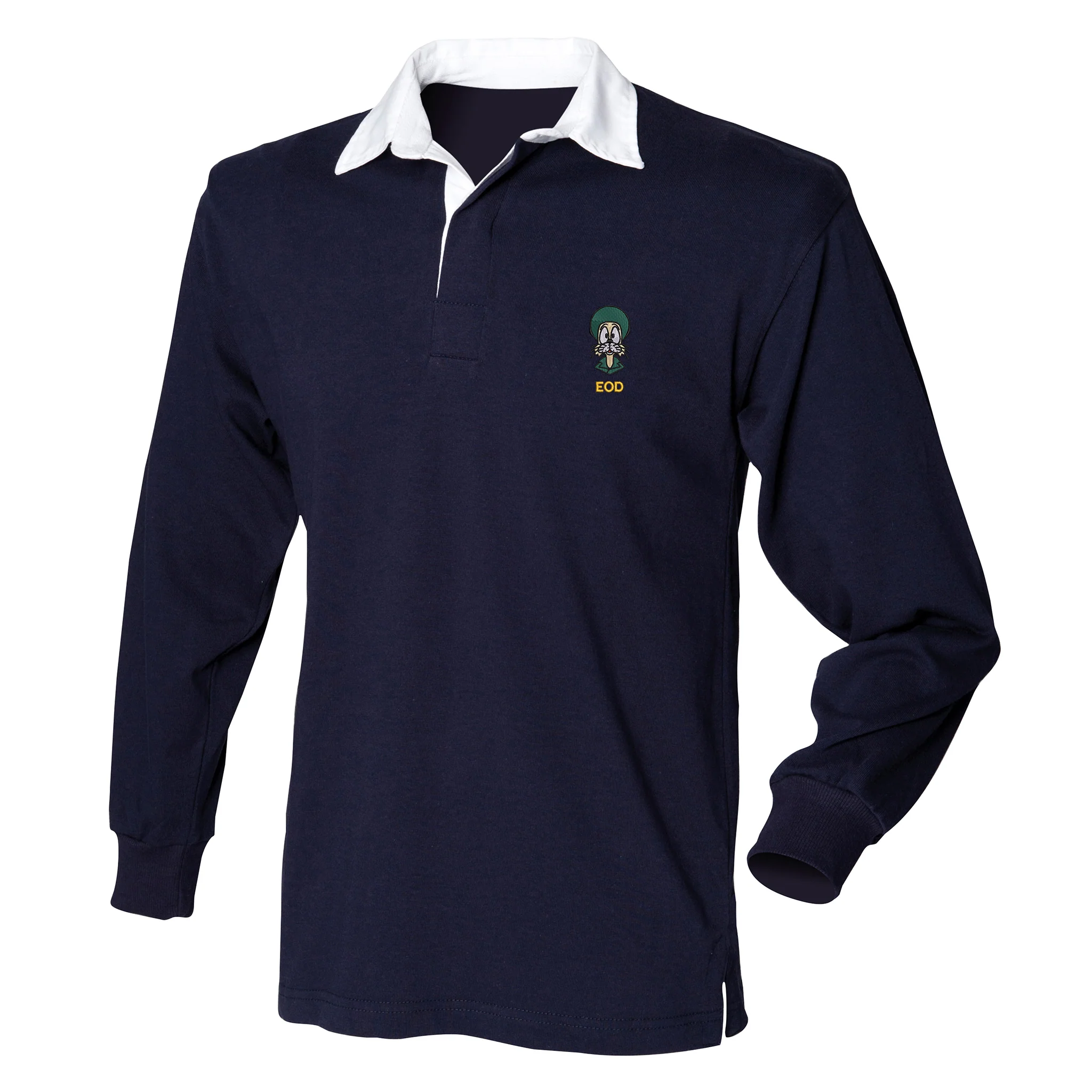 Explosive Ordnance Disposal Felix Front Row Long Sleeve Rugby Shirt - Image 4
