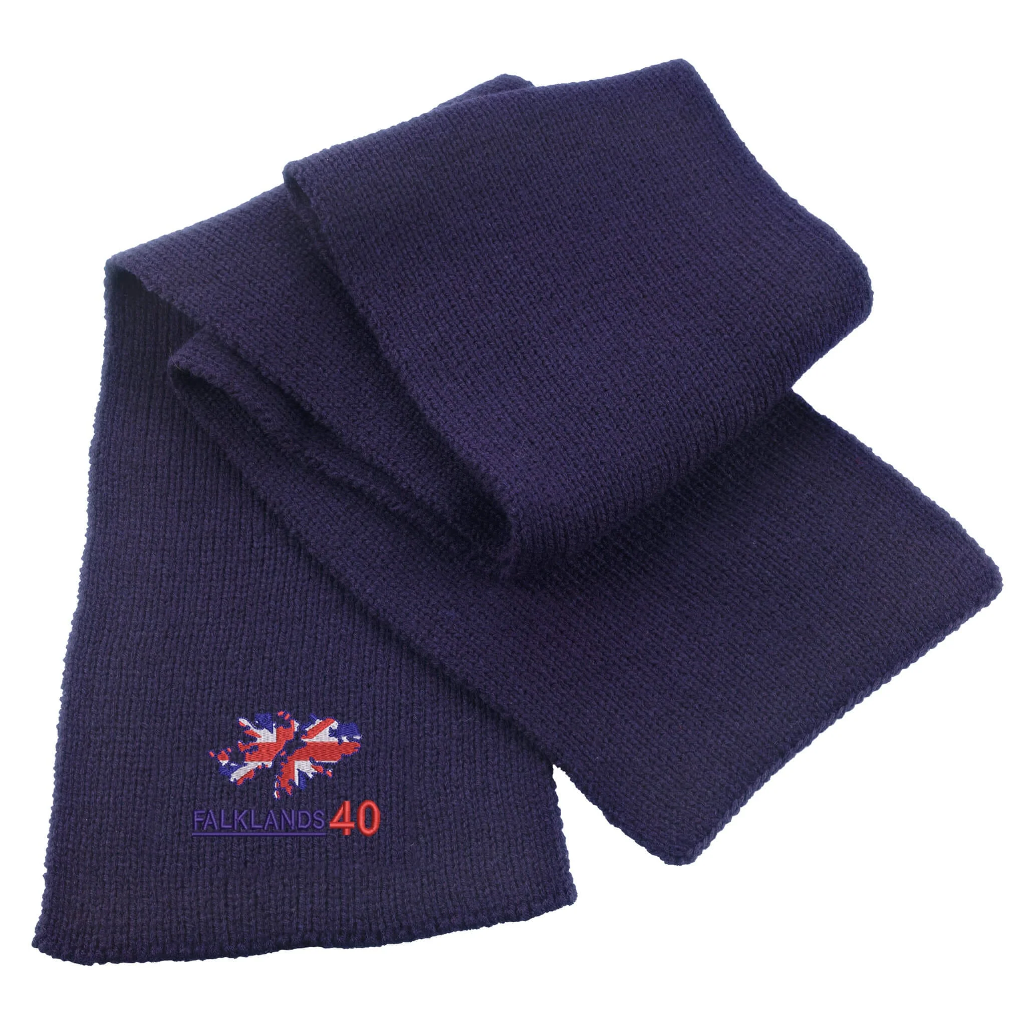 Falklands 40th Anniversary Heavy Knit Scarf - Image 3