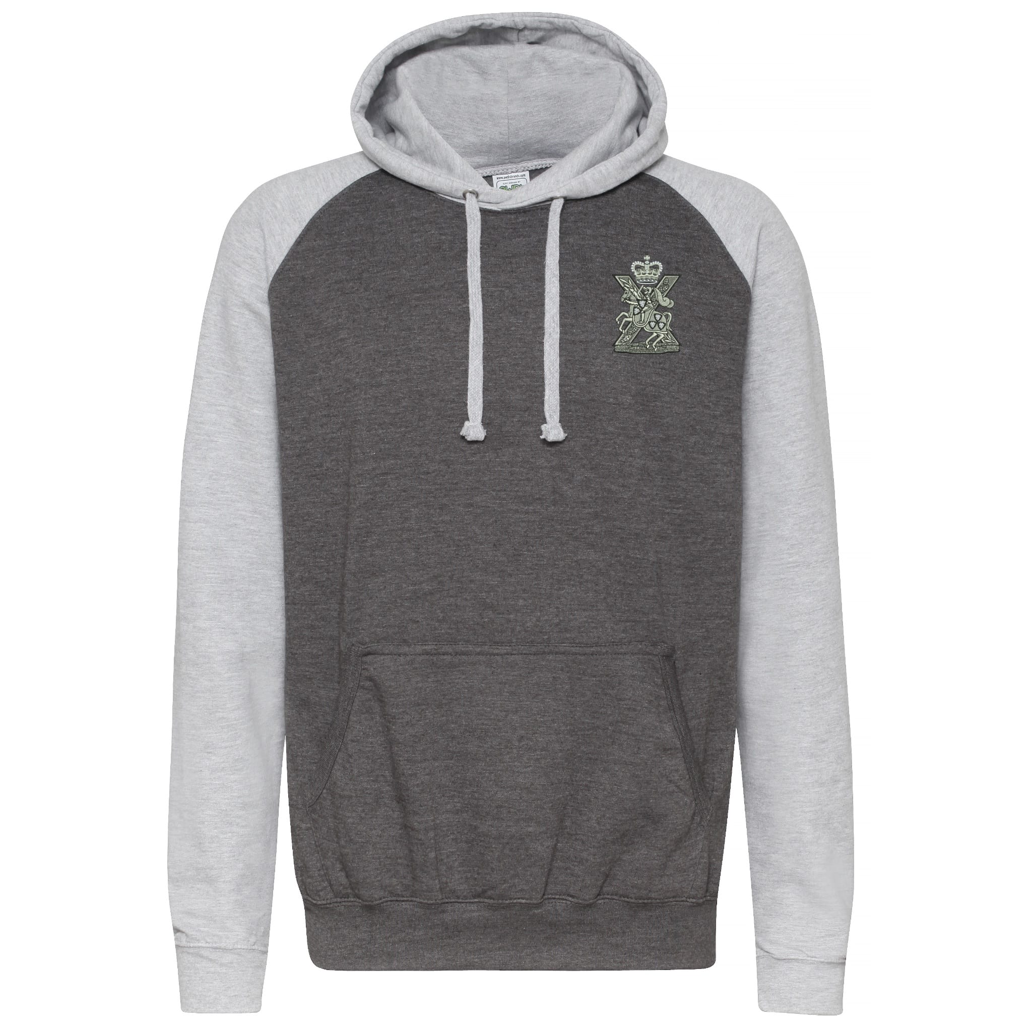 Fife and Forfar Yeomanry-Scottish Horse Contrast Hoodie - Image 3