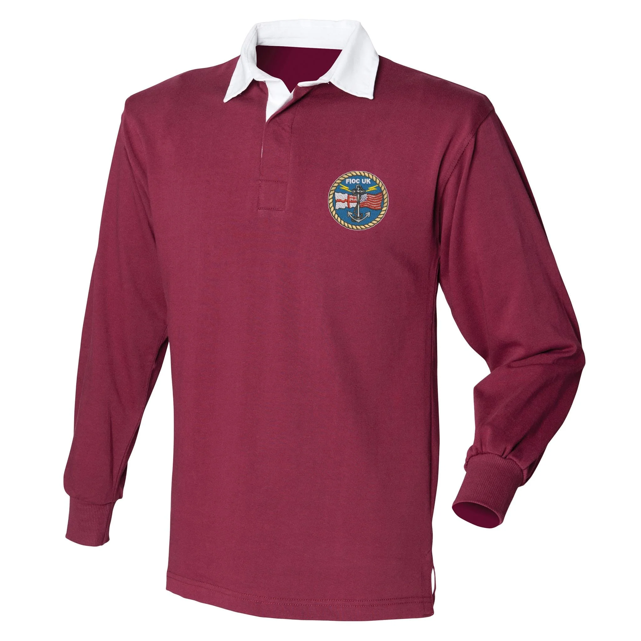 FIOC UK Front Row Long Sleeve Rugby Shirt - Image 2