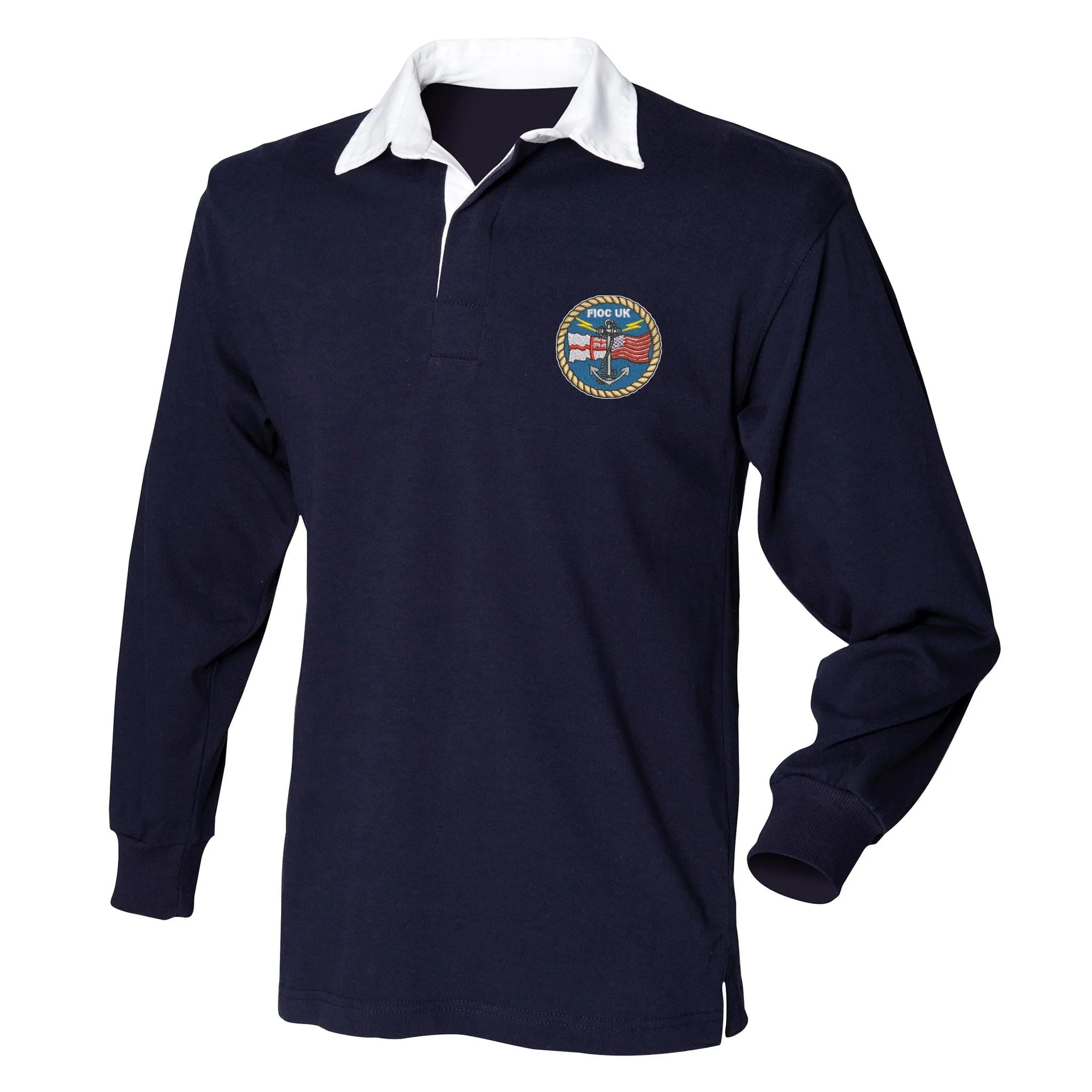 FIOC UK Front Row Long Sleeve Rugby Shirt - Image 7