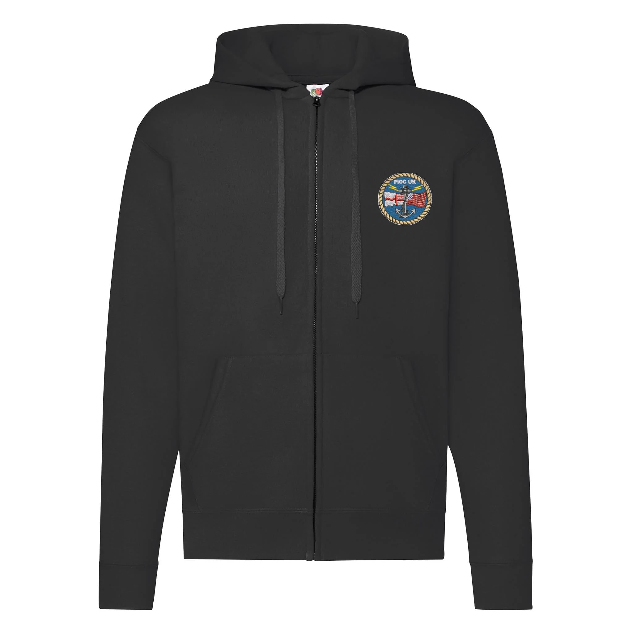 FIOC UK Zipped Hoodie - Image 4