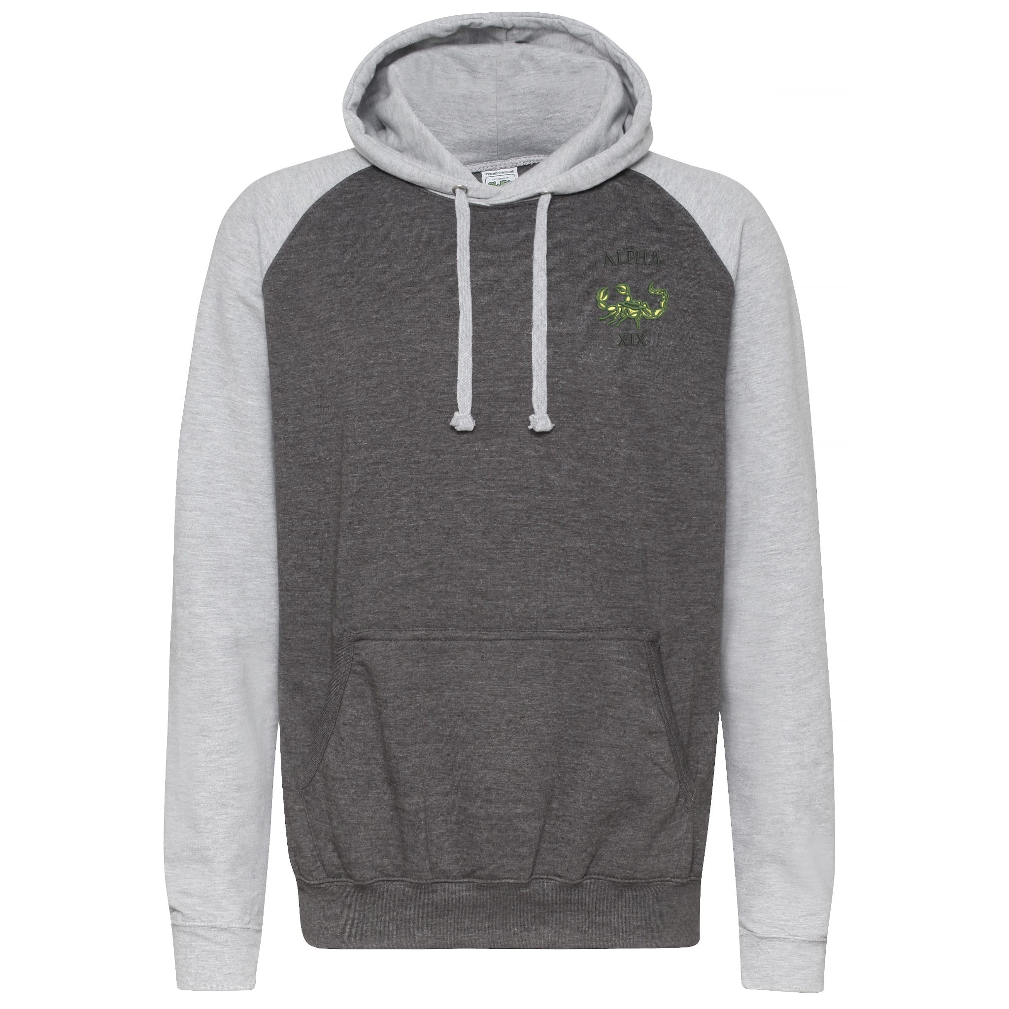 Green Howards Alpha Company Contrast Hoodie - Image 3