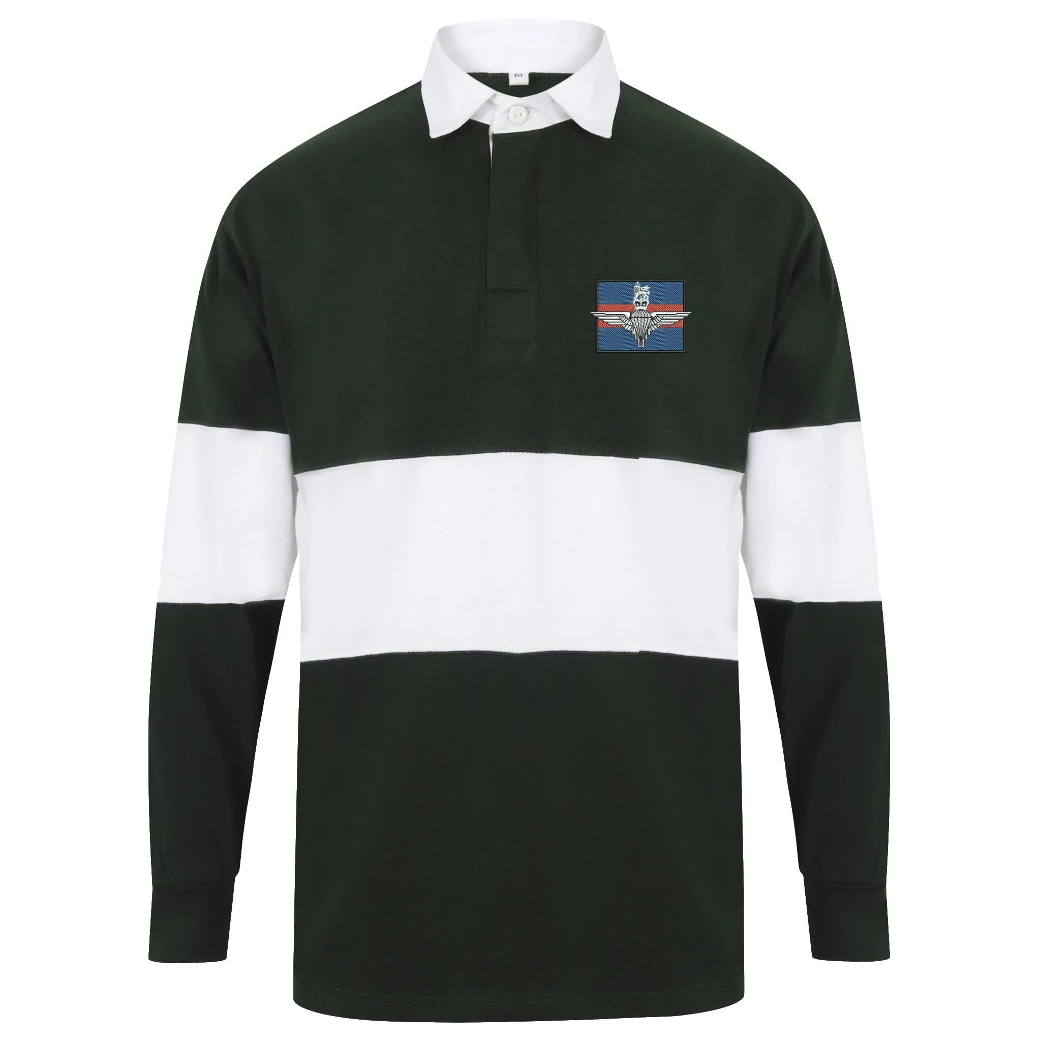 Guards Platoon Front Row Long Sleeve Panelled Rugby Shirt