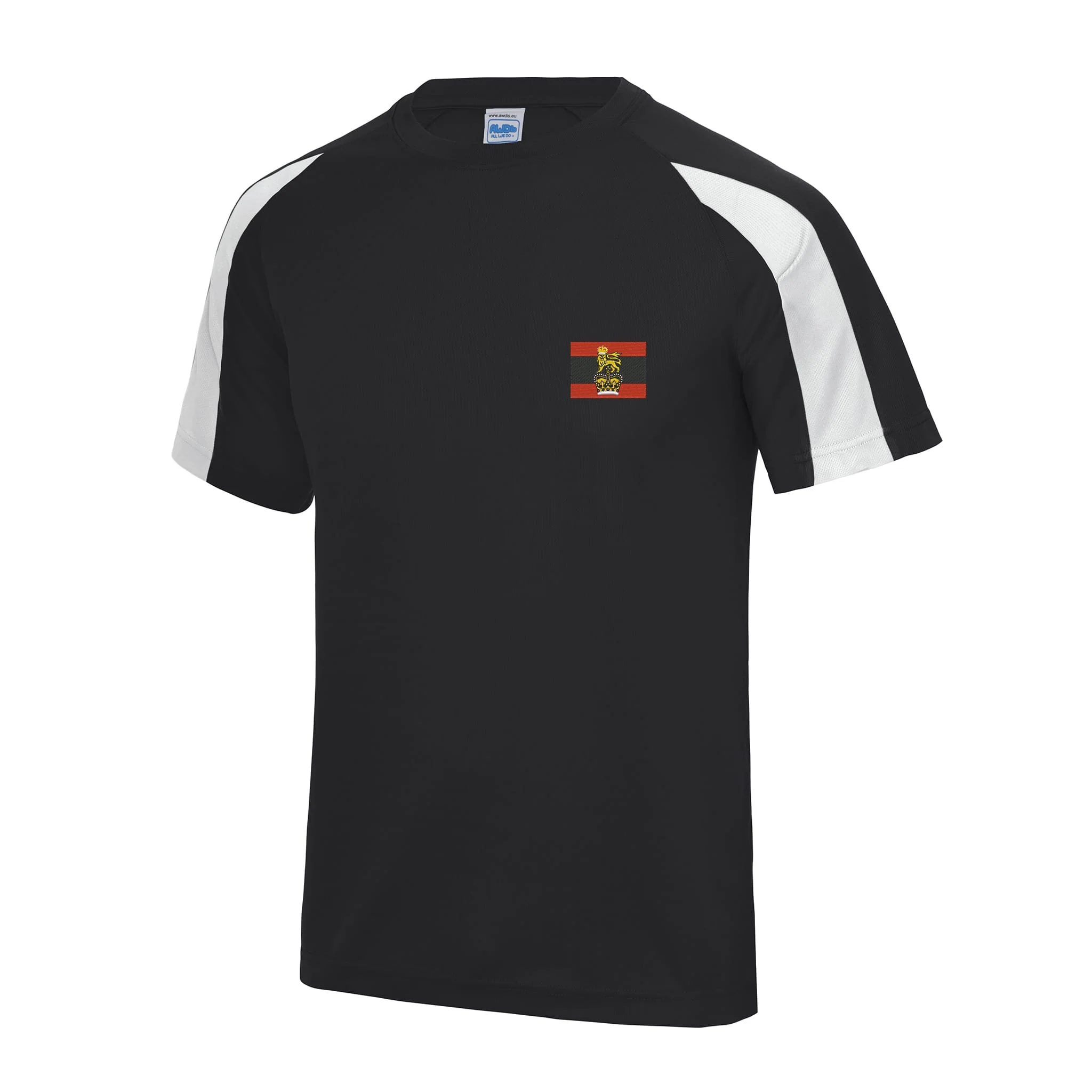Headquarters of HQ Home Command Contrast Polyester T-Shirt - Image 4