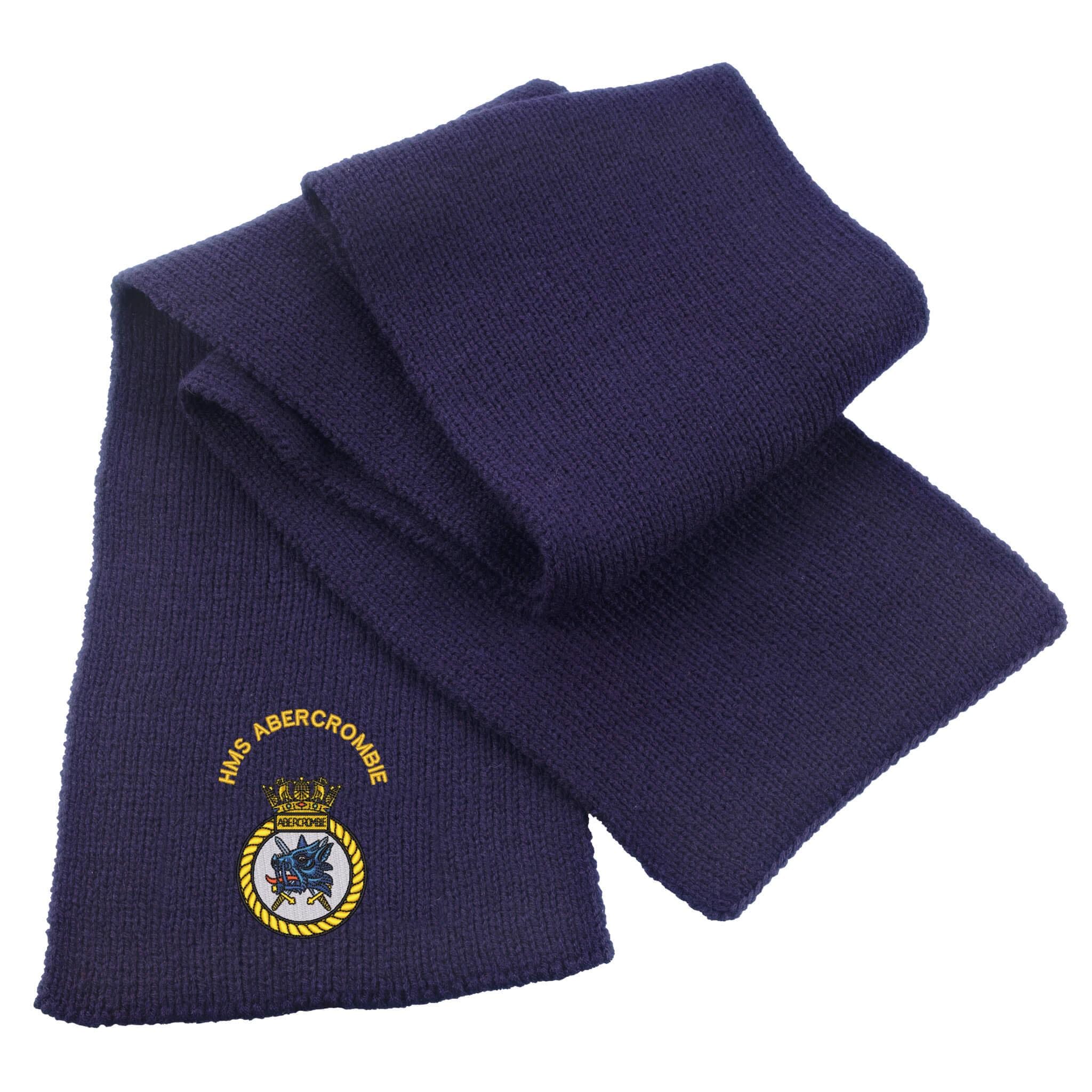 HMS Abercrombie Heavy Knit Scarf - Image 3