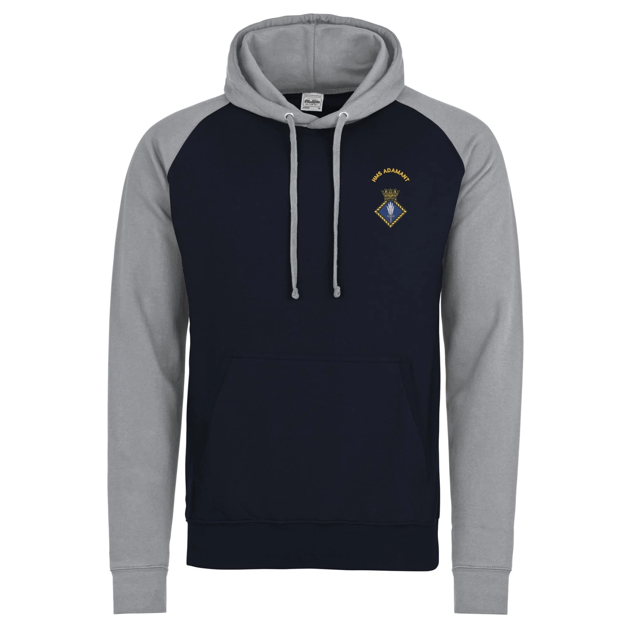 HMS Adamant Contrast Hoodie - Image 3