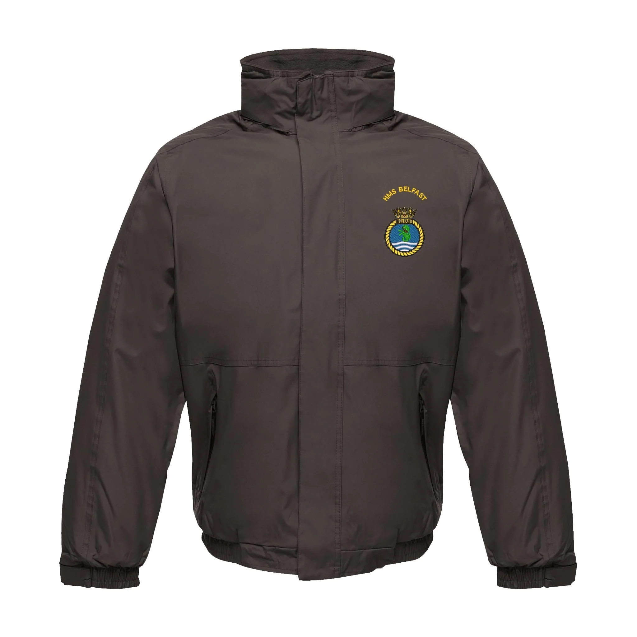 HMS Belfast Regatta Waterproof Jacket With Hood - Image 2