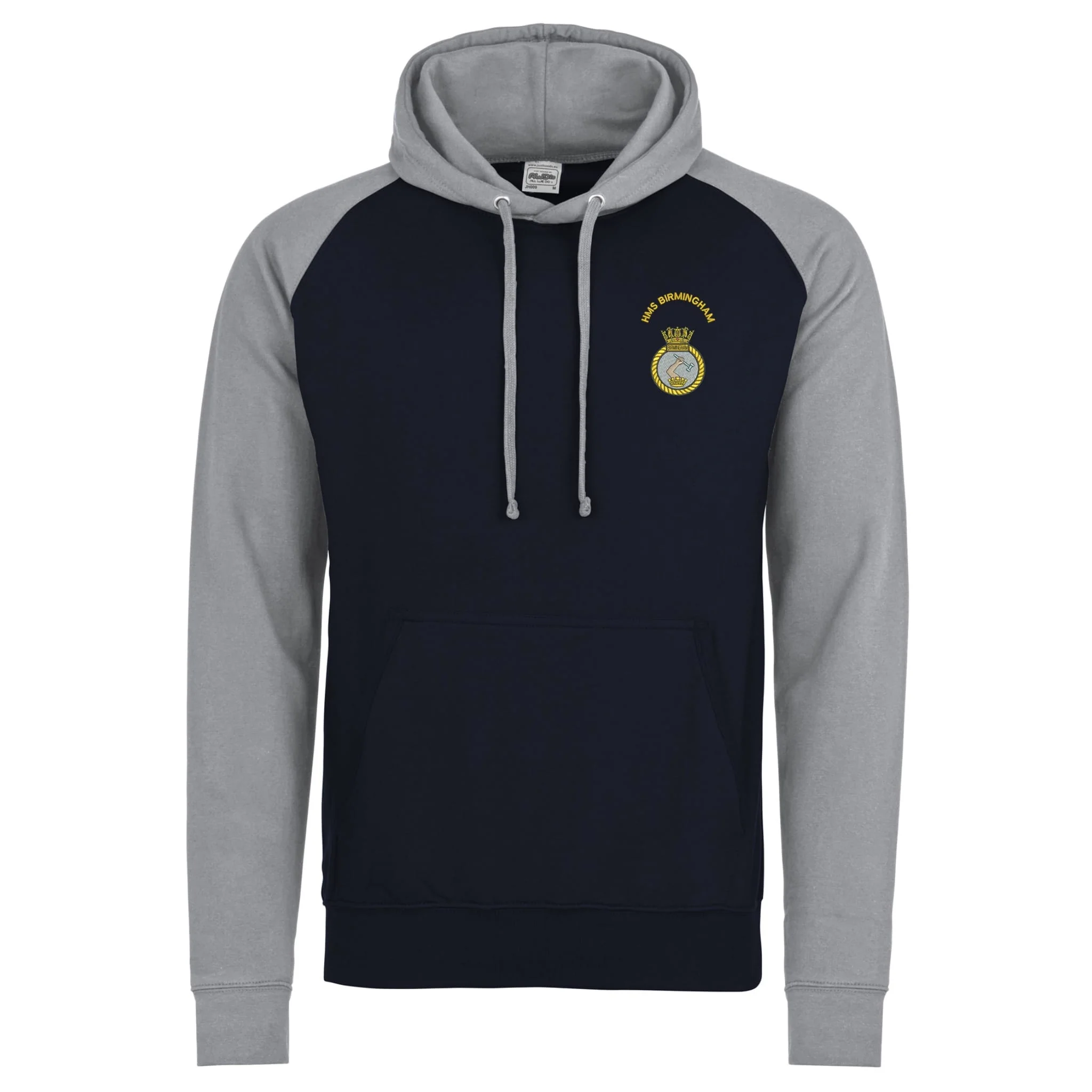 HMS Birmingham Contrast Hoodie - Image 4