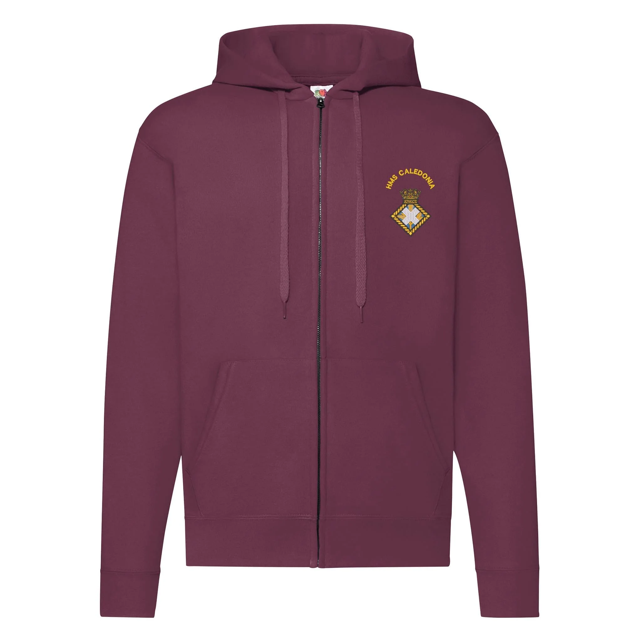 HMS Caledonia Zipped Hoodie - Image 5
