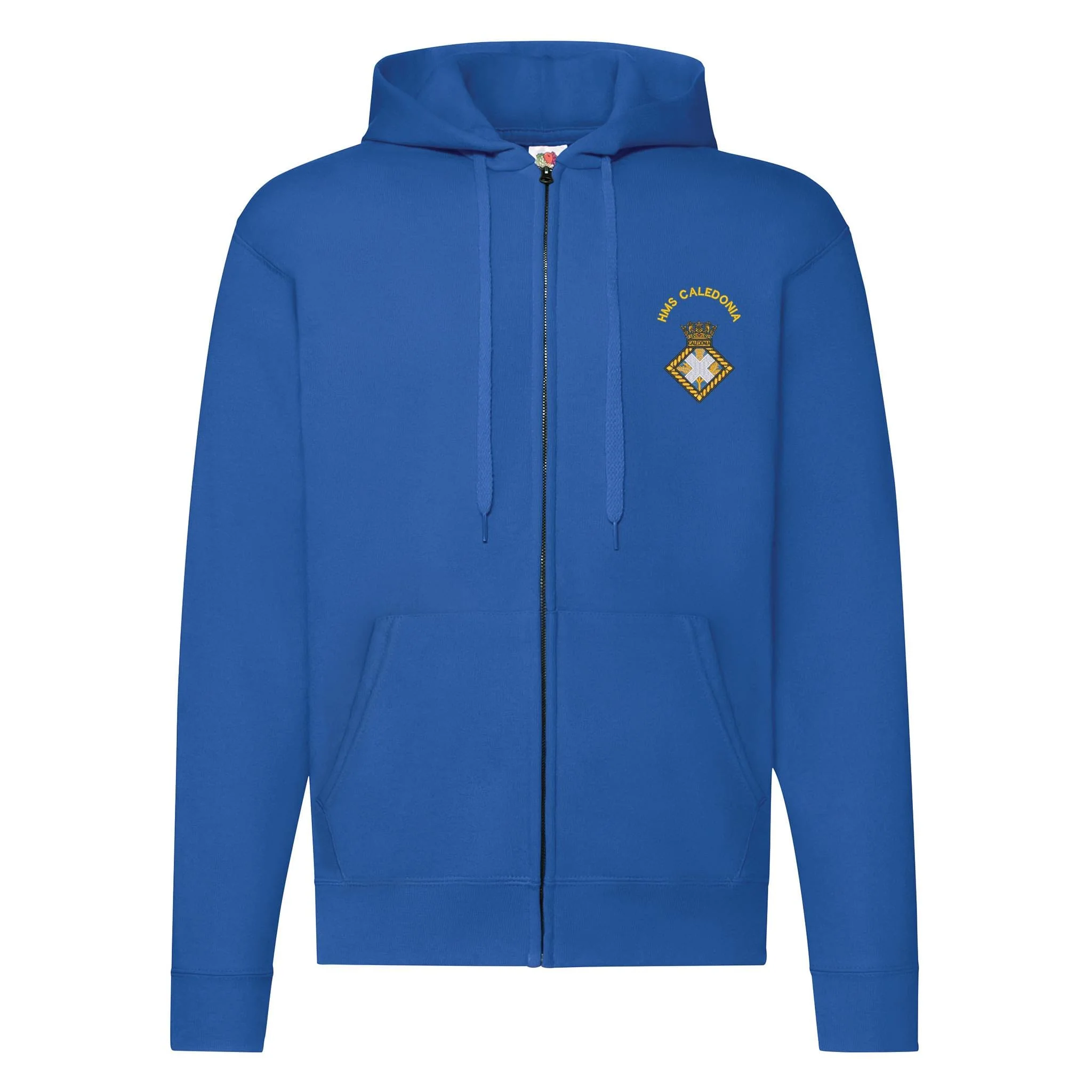 HMS Caledonia Zipped Hoodie - Image 6