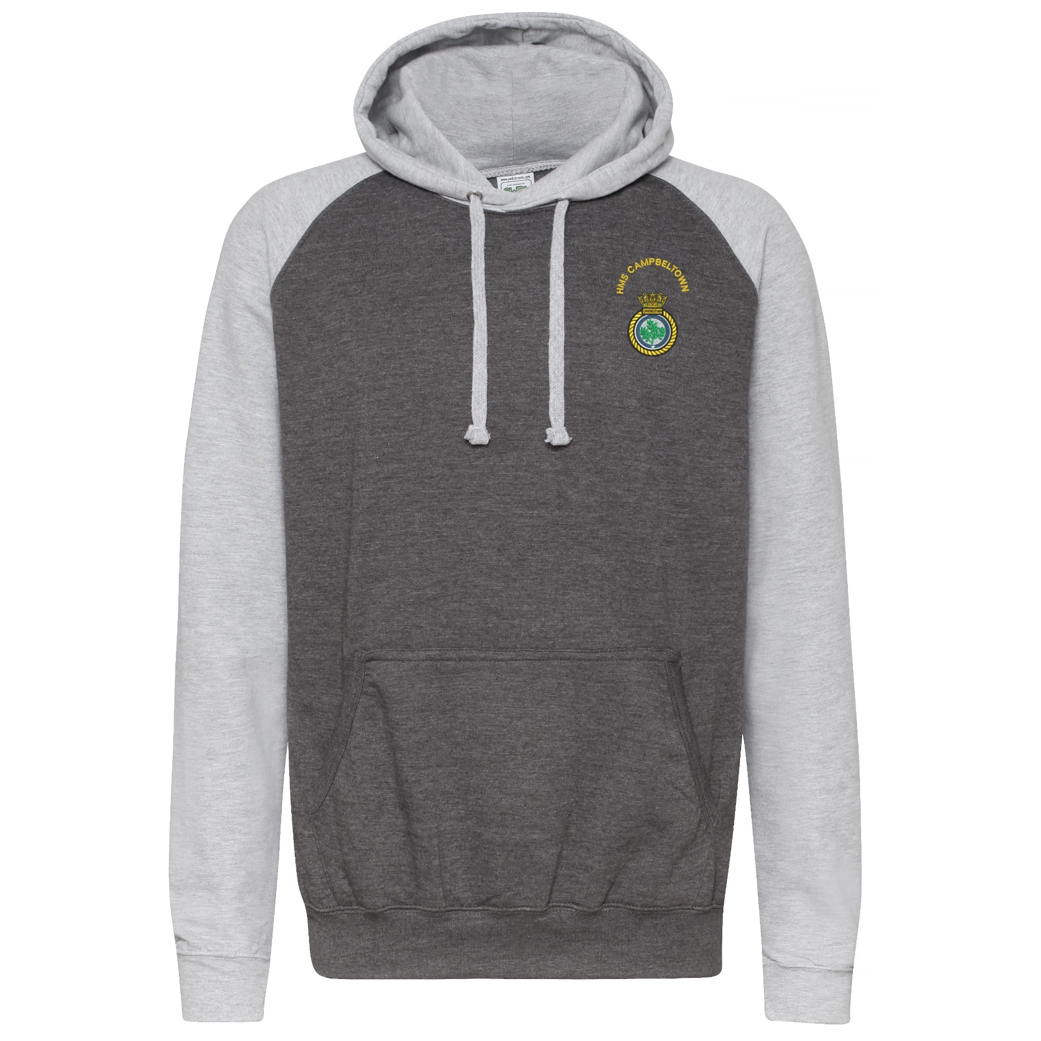 HMS Campbeltown Contrast Hoodie - Image 3