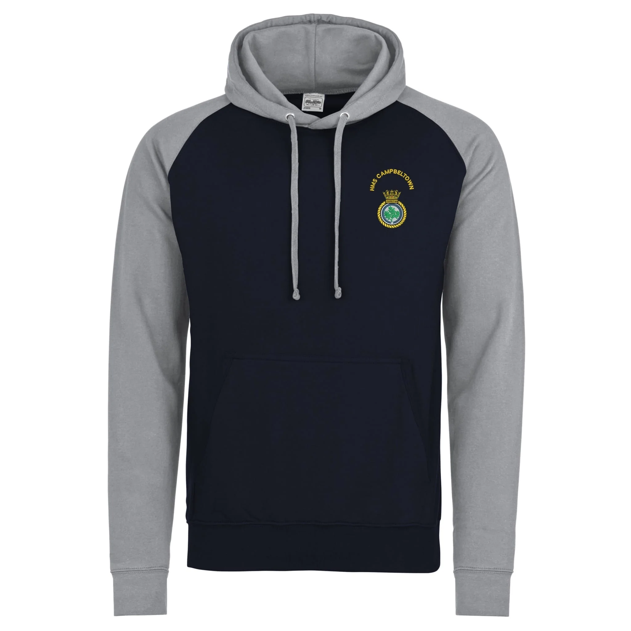 HMS Campbeltown Contrast Hoodie - Image 4