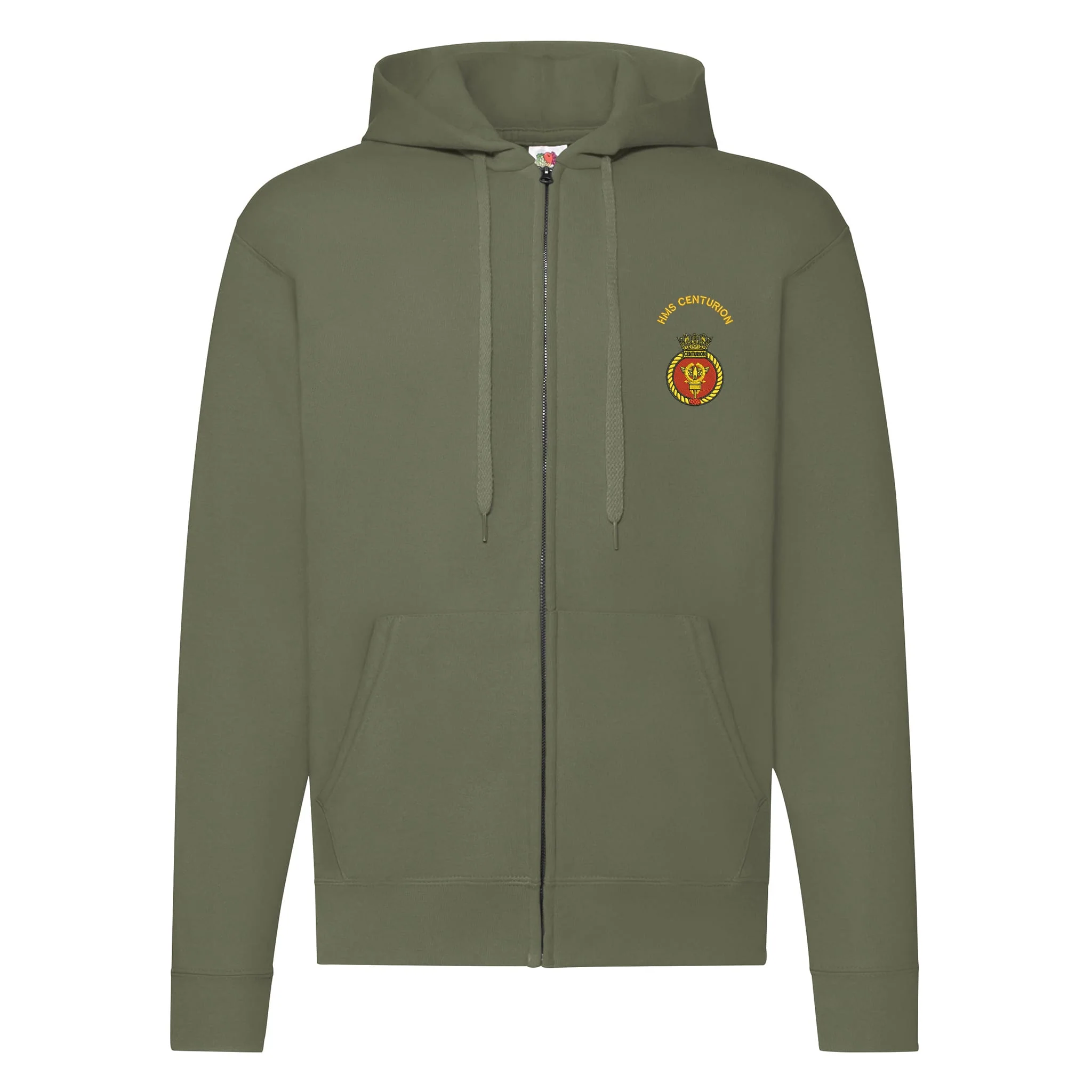 HMS Centurion Zipped Hoodie - Image 5