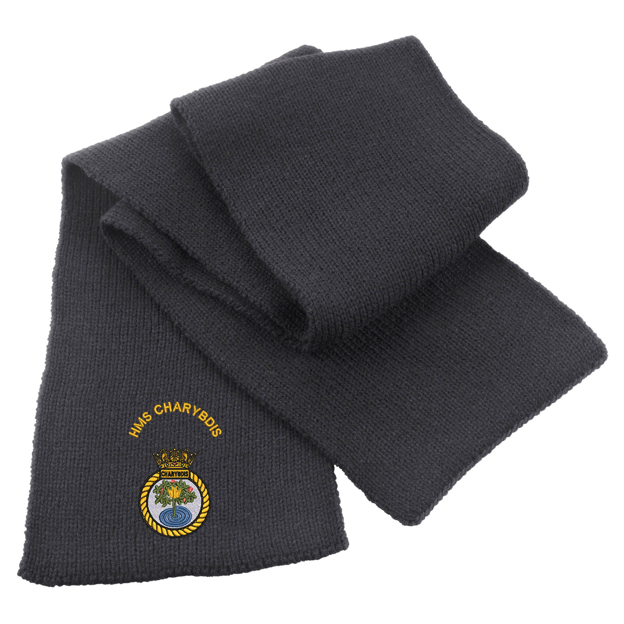 HMS Charybdis Heavy Knit Scarf - Image 2