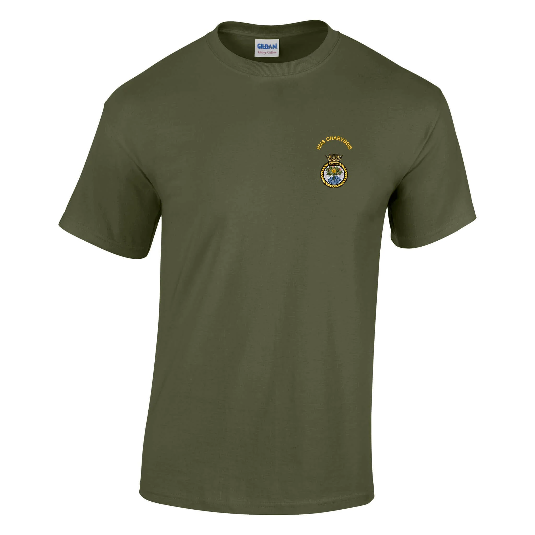 HMS Charybdis Cotton T-Shirt - Image 4