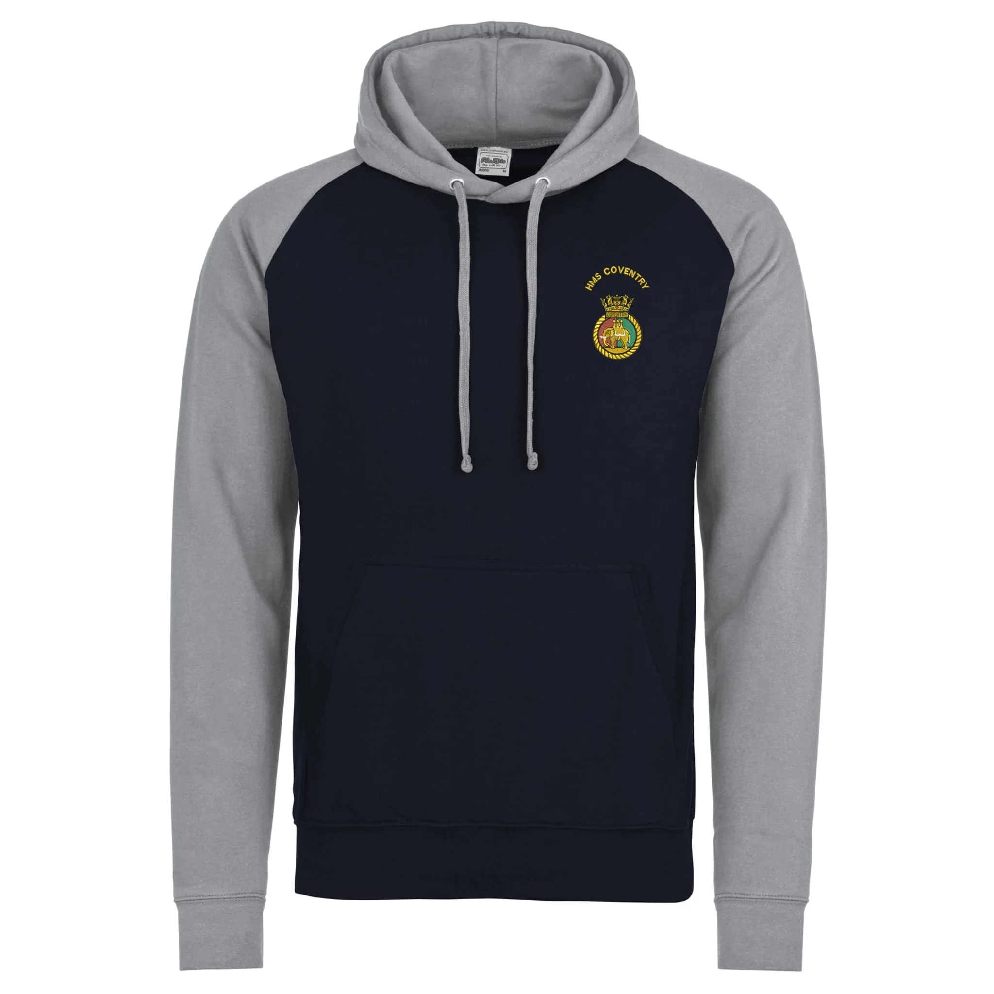 HMS Coventry Contrast Hoodie - Image 4