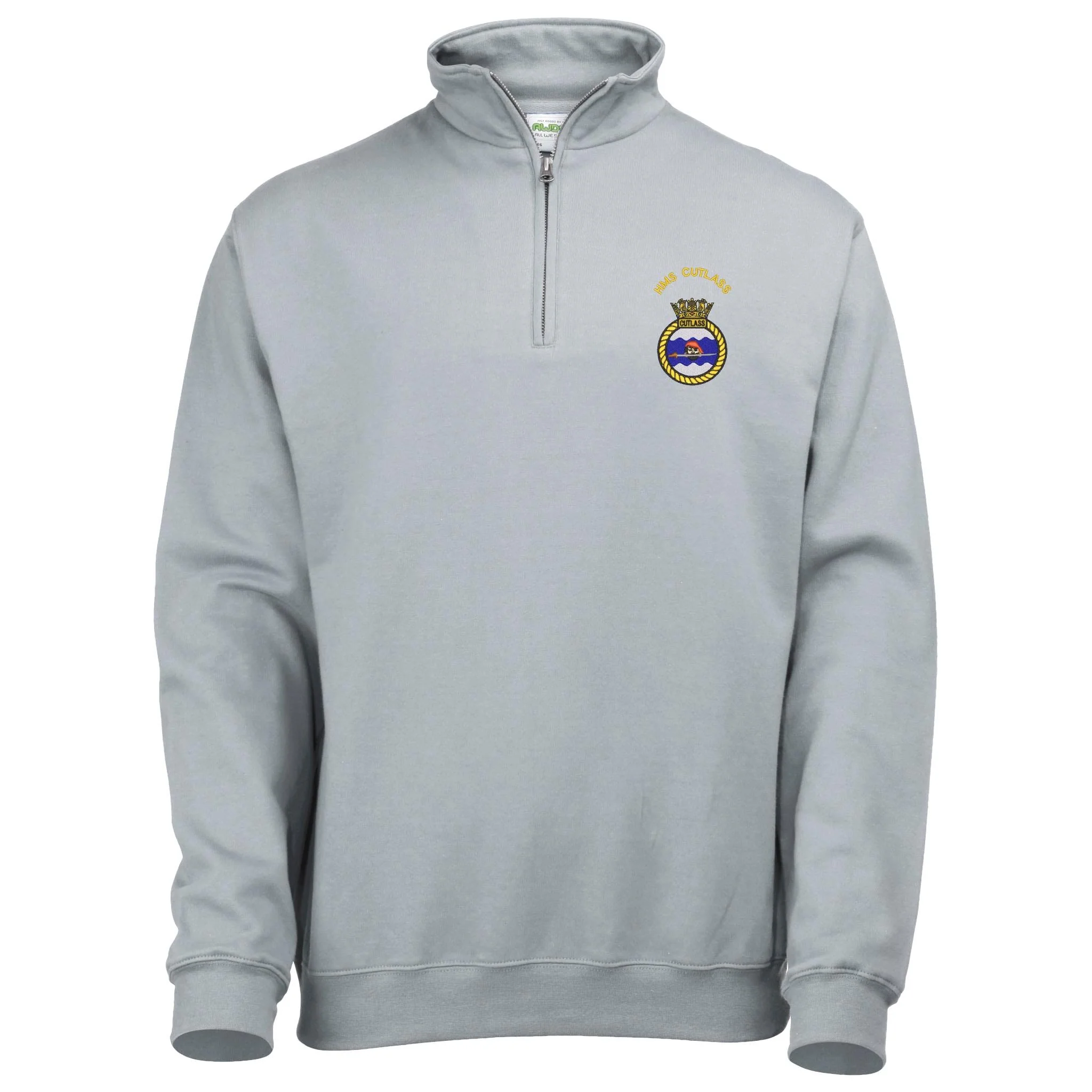 HMS Cutlass Quarter Zip Sweatshirt - Image 4