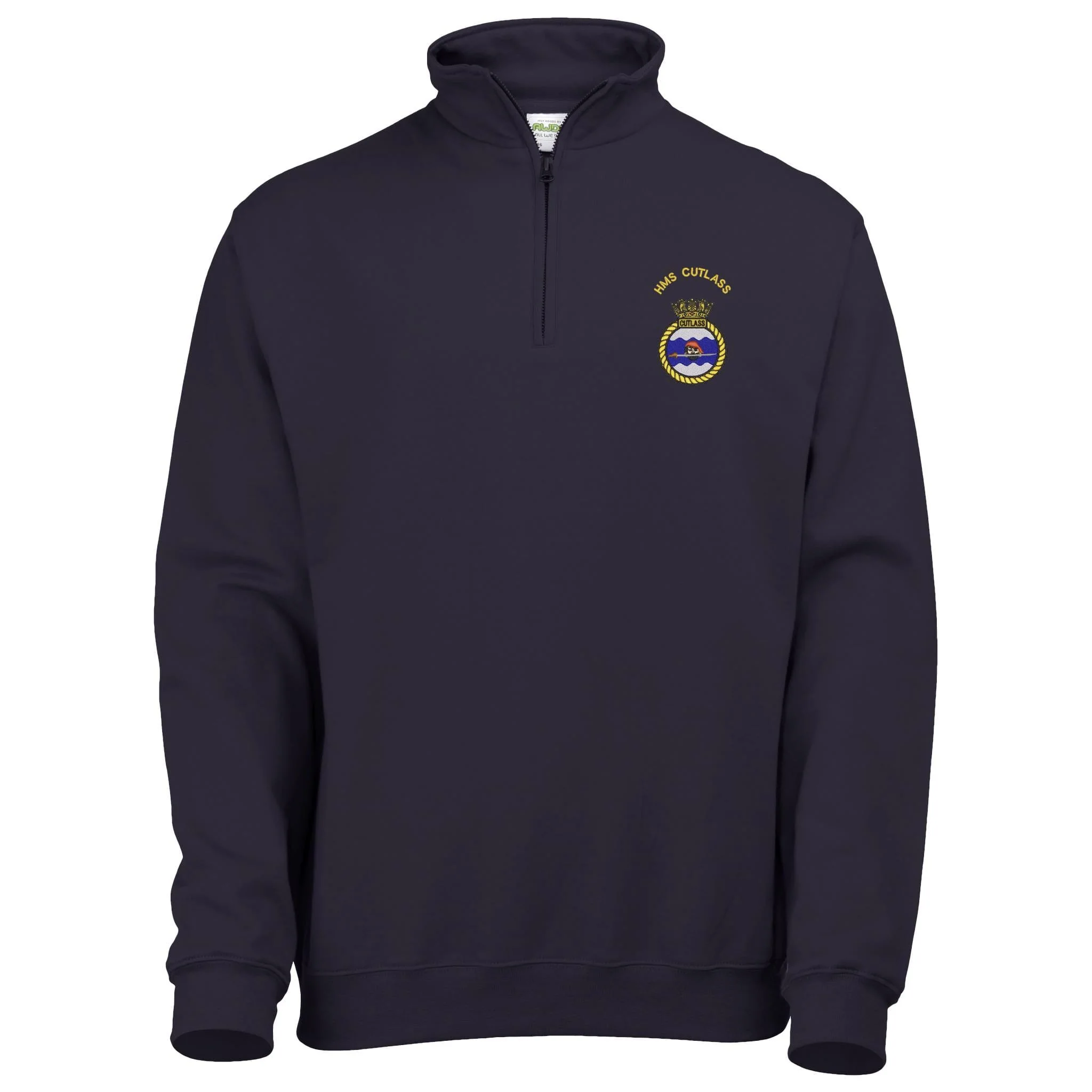 HMS Cutlass Quarter Zip Sweatshirt - Image 5