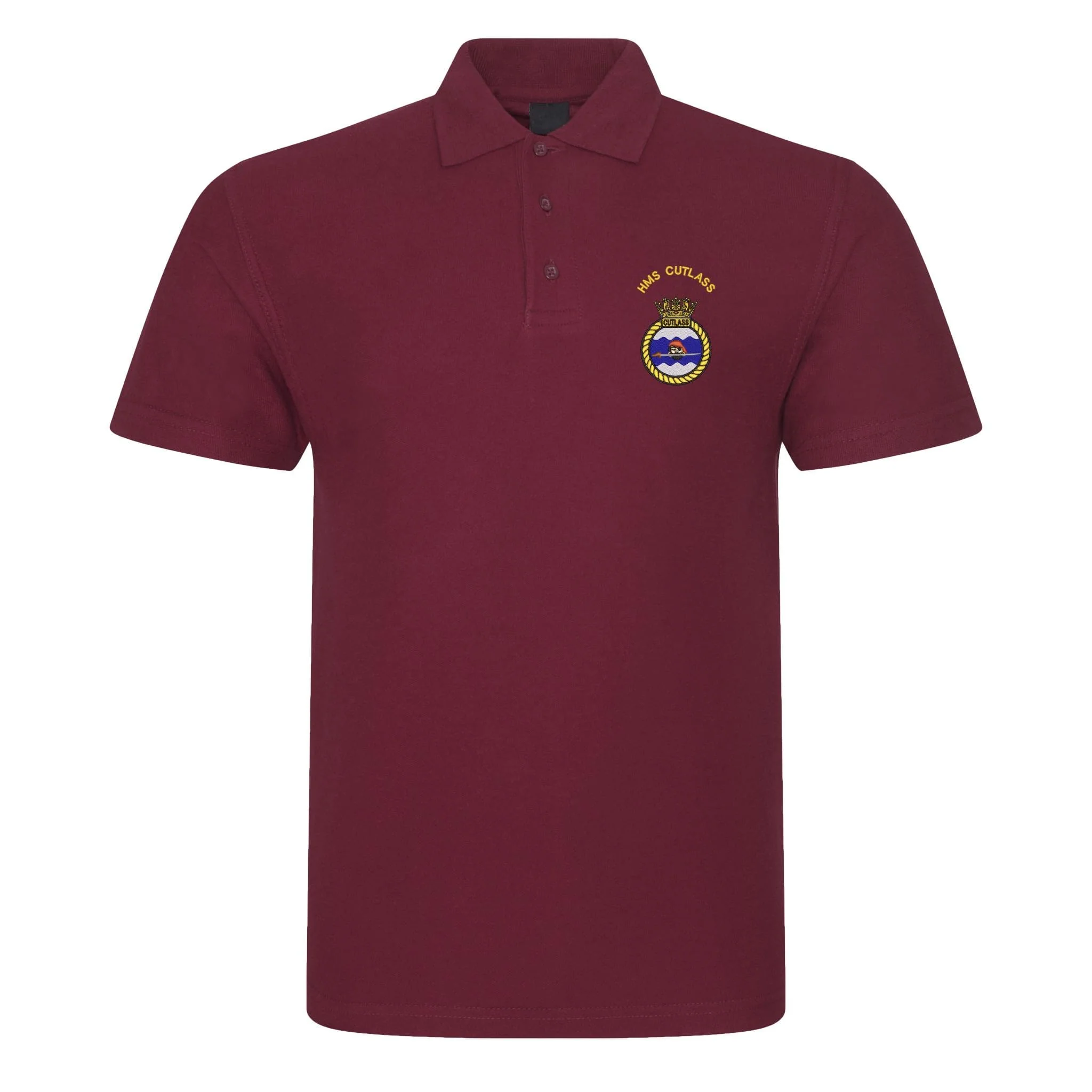HMS Cutlass Polo Shirt - Image 3