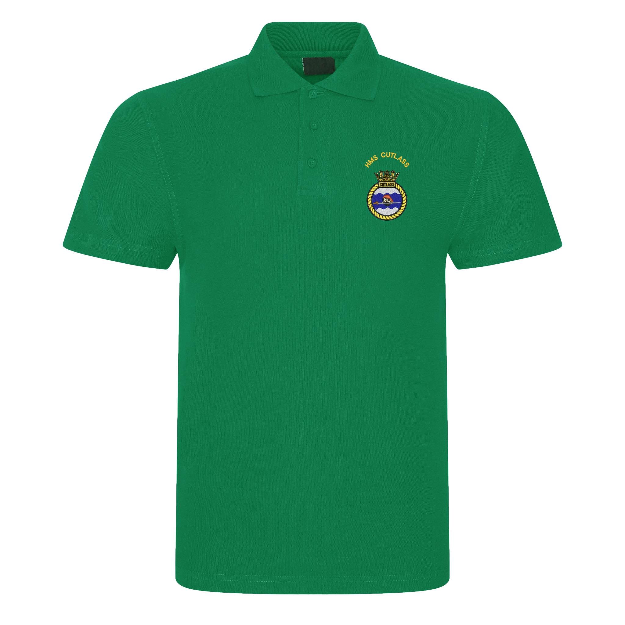 HMS Cutlass Polo Shirt - Image 5