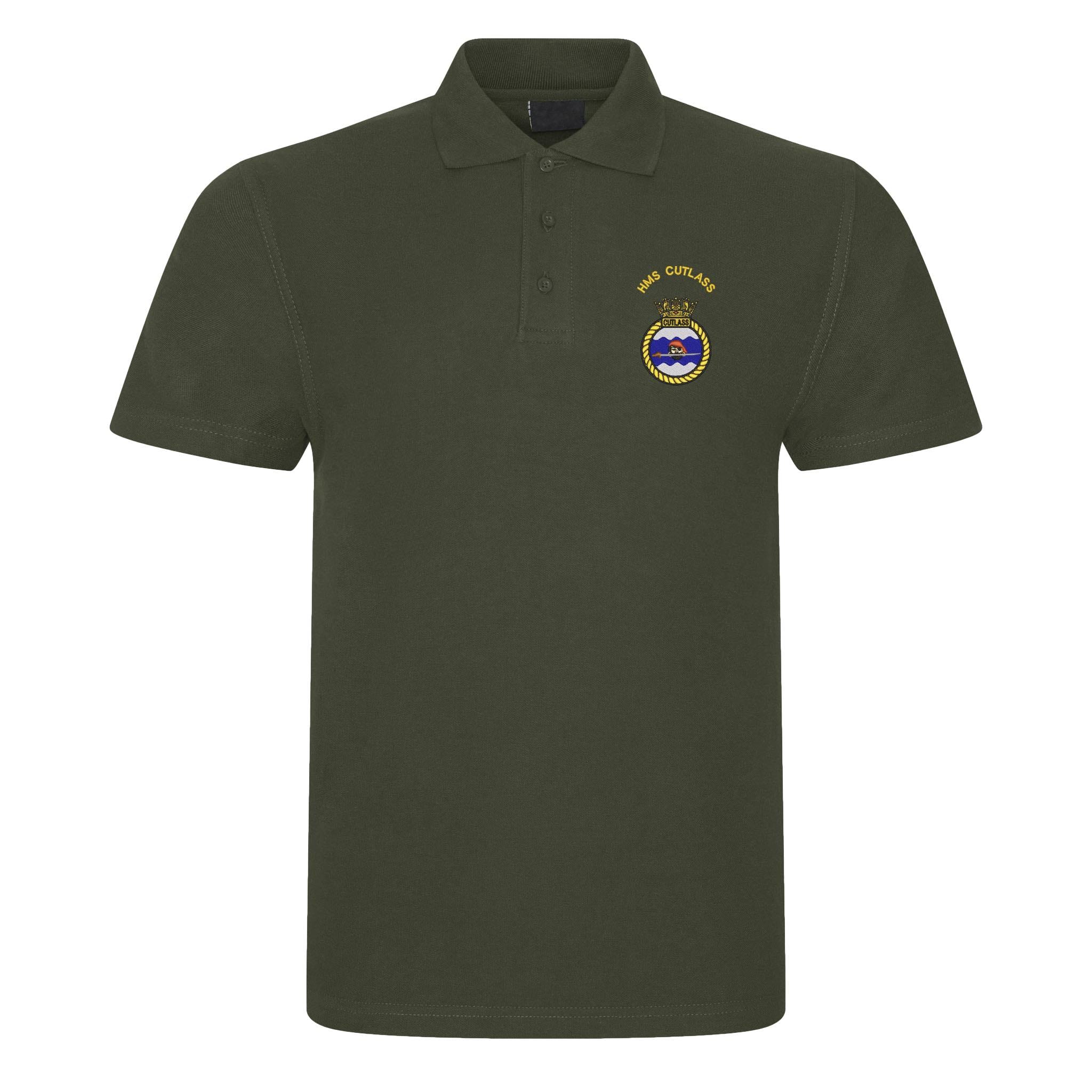 HMS Cutlass Polo Shirt - Image 6