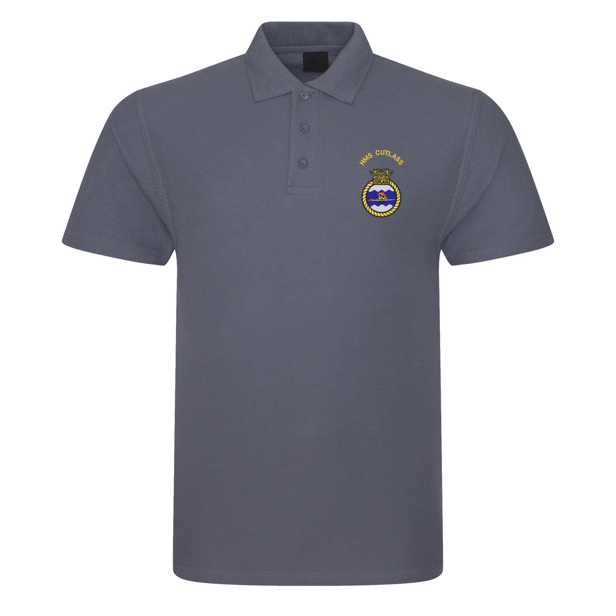 HMS Cutlass Polo Shirt - Image 7