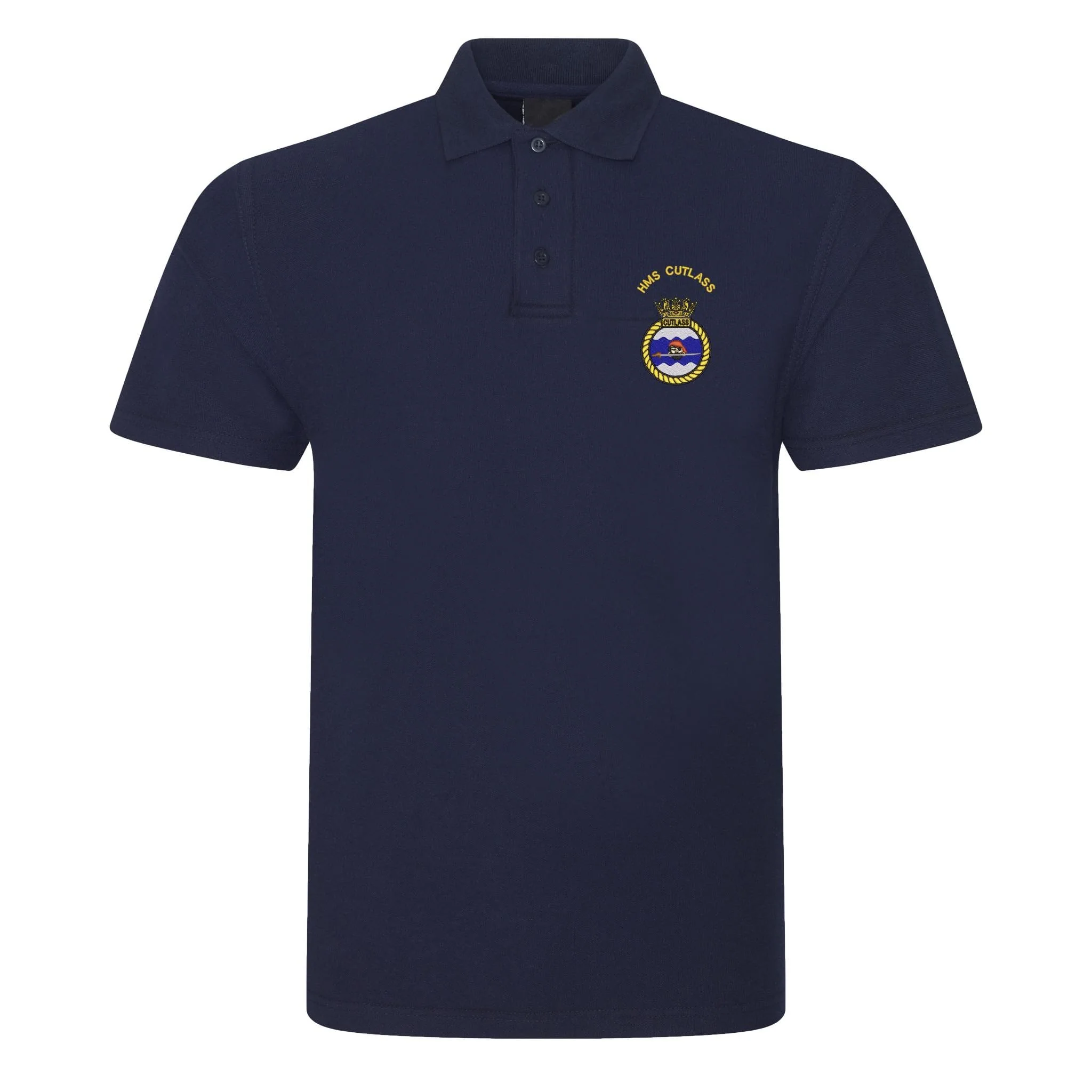 HMS Cutlass Polo Shirt - Image 8