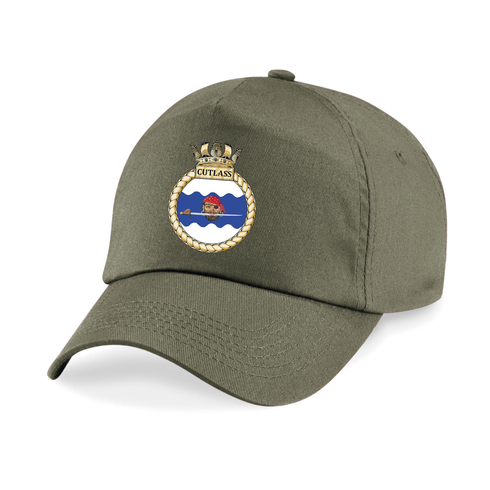 HMS Cutlass Printed Cap - Image 4