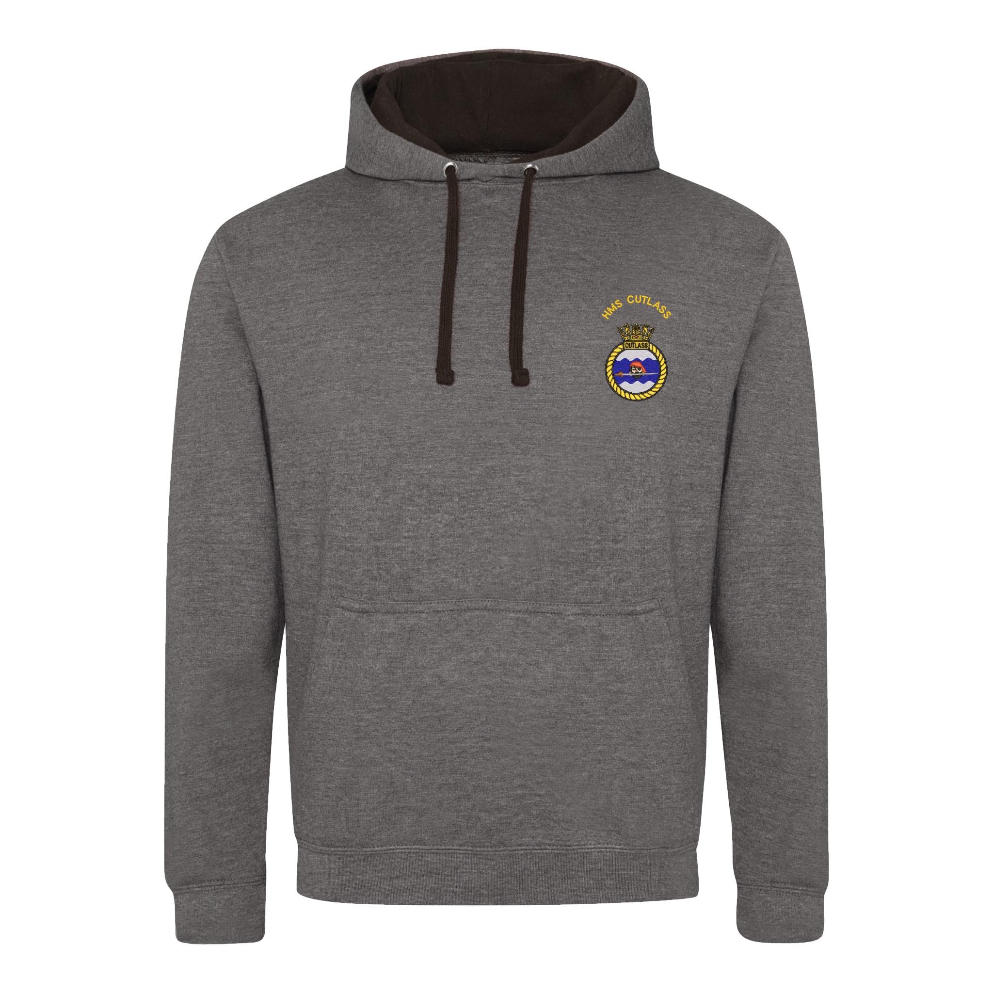 HMS Cutlass Varsity Contrast Hoodie - Image 8