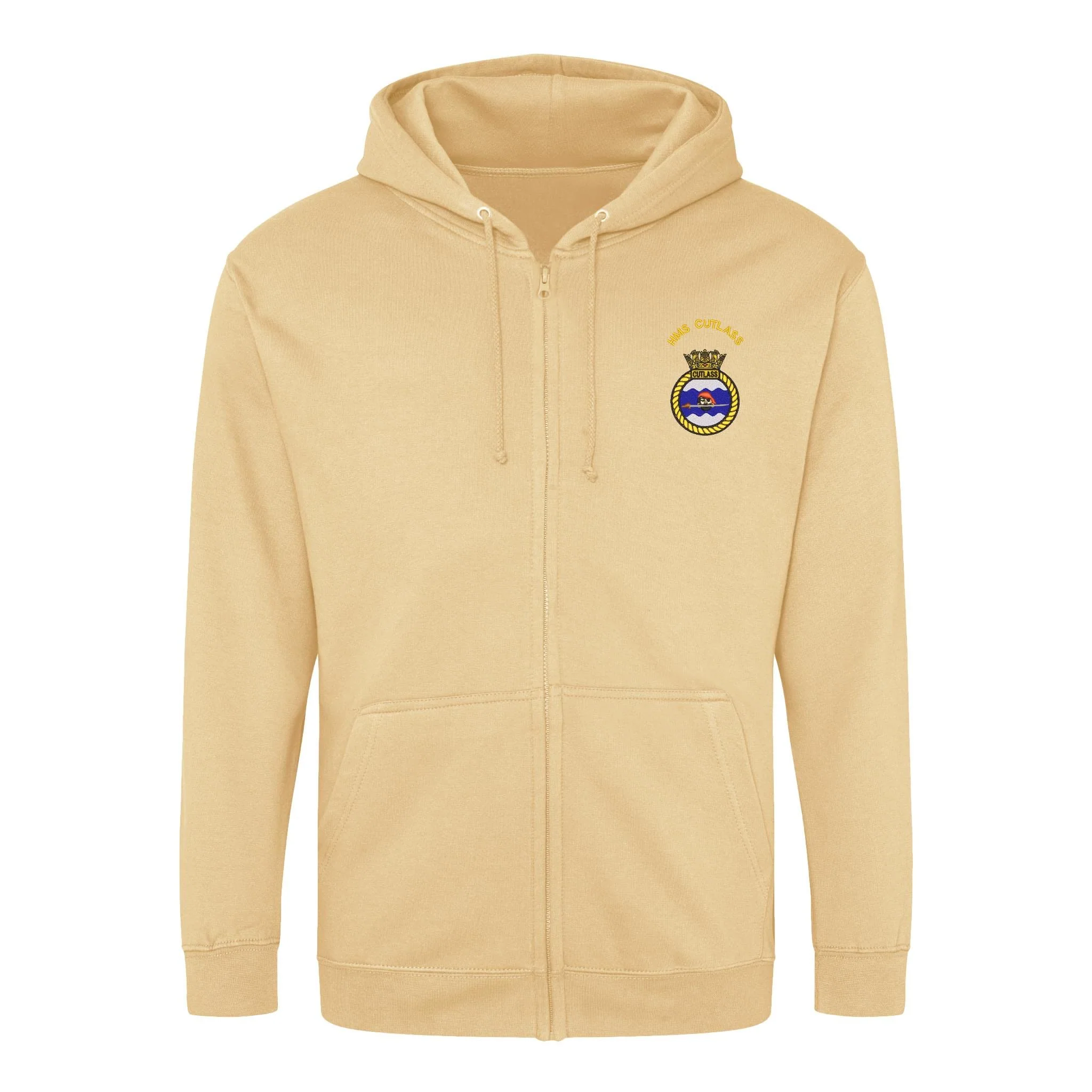 HMS Cutlass Zipped Hoodie - Image 9