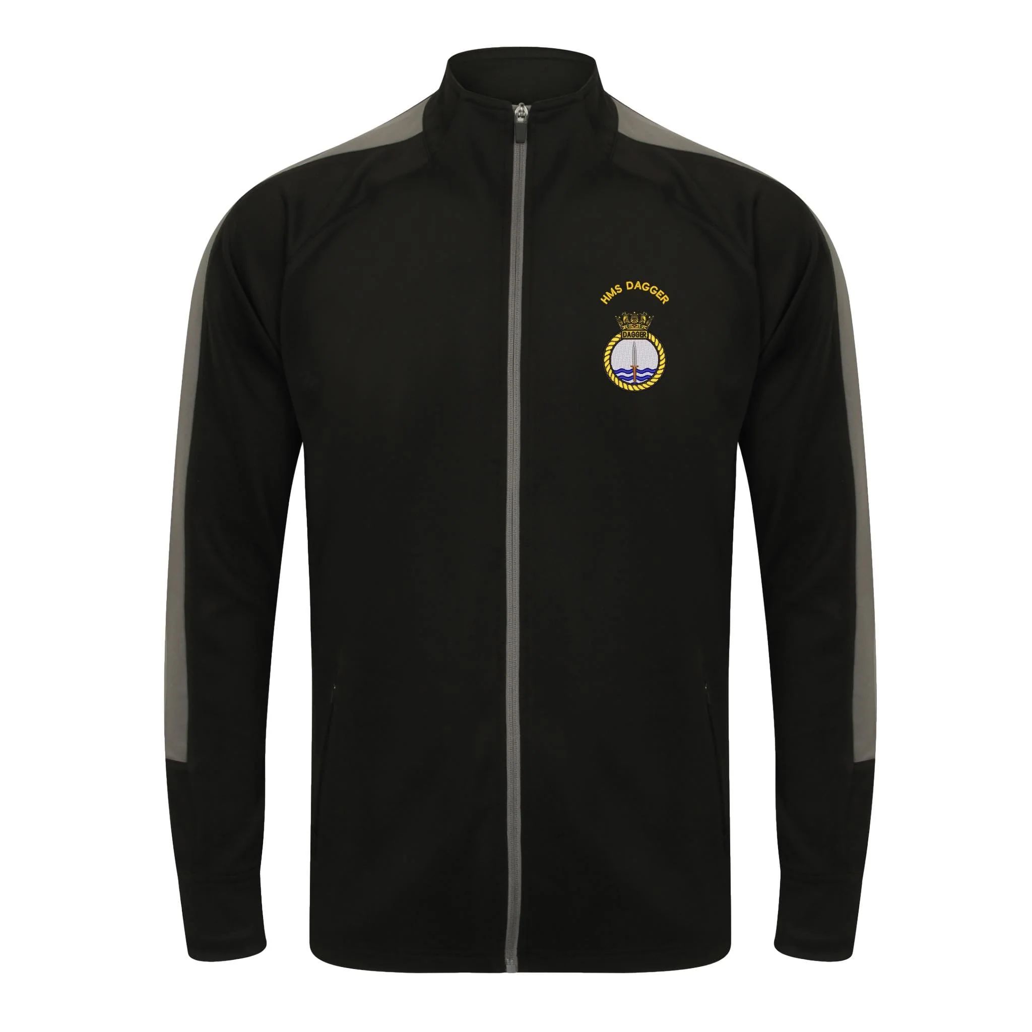 HMS Dagger Knitted Tracksuit Top - Image 5